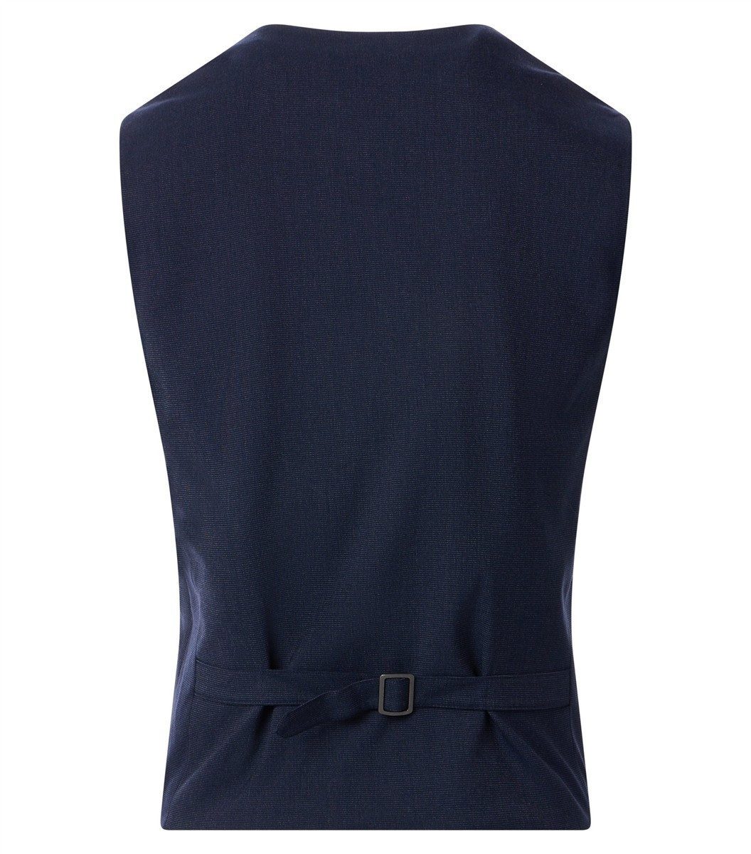 VENTI Anzugweste VENTI Herren Anzugweste FORMAL V-Neck Polyestermix Marine – Bild 2 von 5