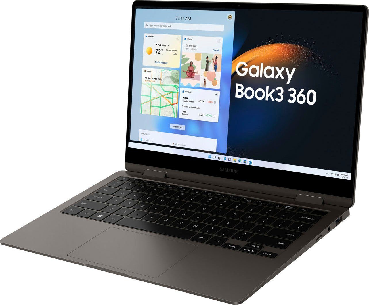 Samsung Galaxy Book3 360 (33,78 SSD) GB Zoll, Xe 256 Core Intel i5 1340P, Notebook Graphics, Iris cm/13,3