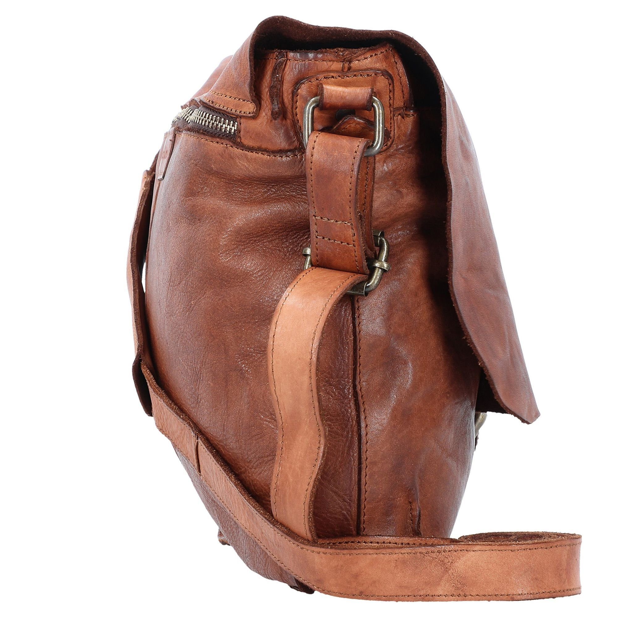 Harold's Messenger Bag Submarine, Leder