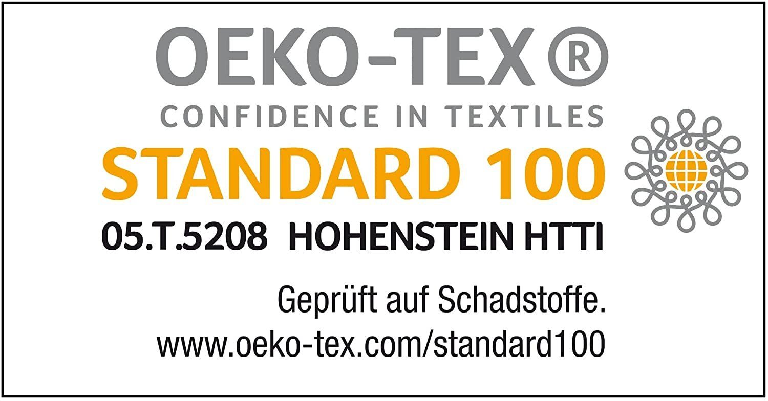Kopfkissen Extrem Volumen Daunen-Feder-Kissen Bezug: Kopfkissen Hofmann, 65x100 2500g, Baumwolle, Betten Rückenschläfer 100% fest sehr