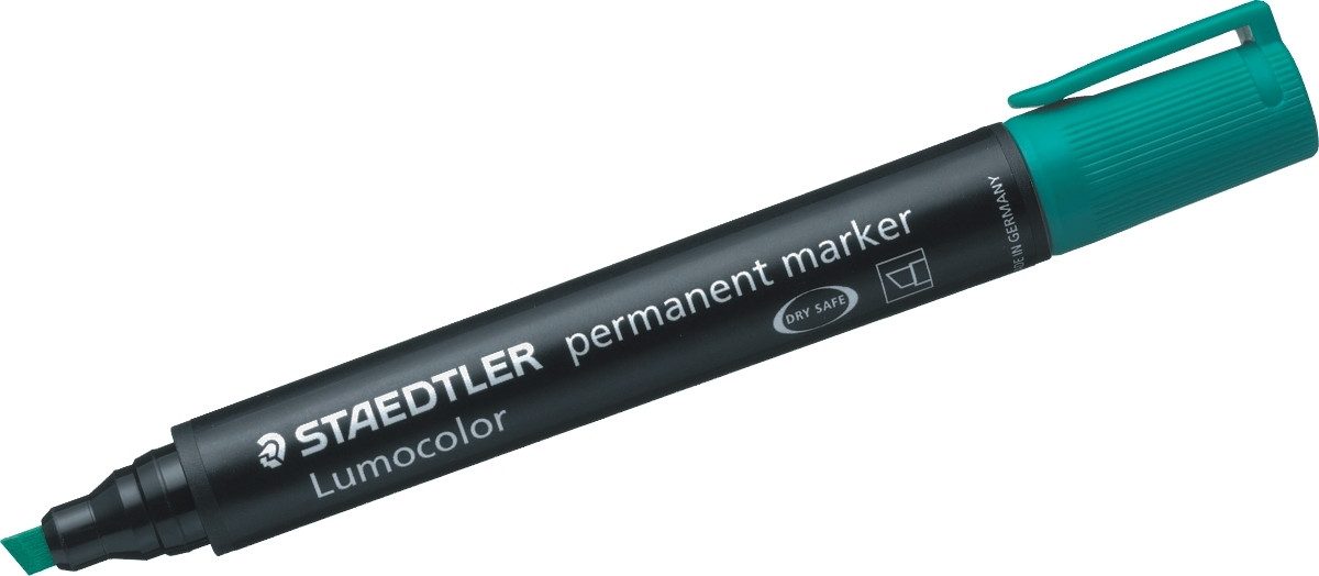 Permanentmarker Marker Lumocolor permanent 2-5mm grün (10 Stück)
