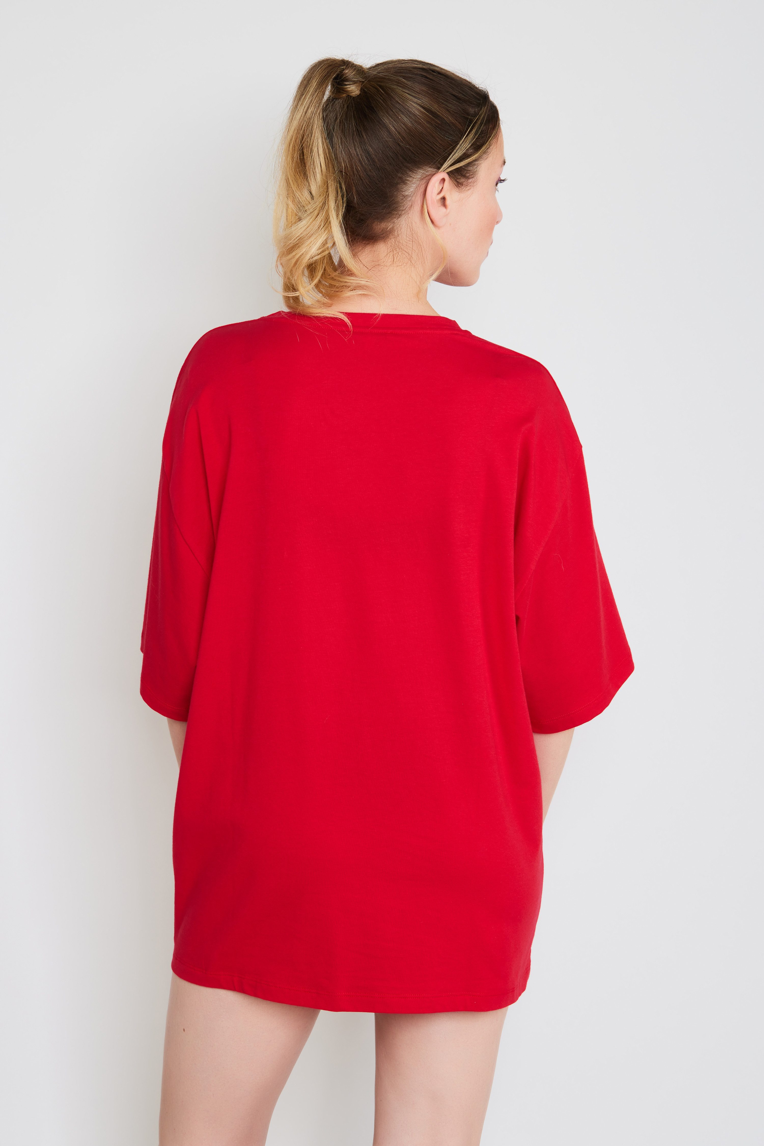 Joop Jeans T-Shirt After Dark (JOOP! Jeans) Logo-Schriftzug vorn, Kurzarm, Rundhalsausschnitt