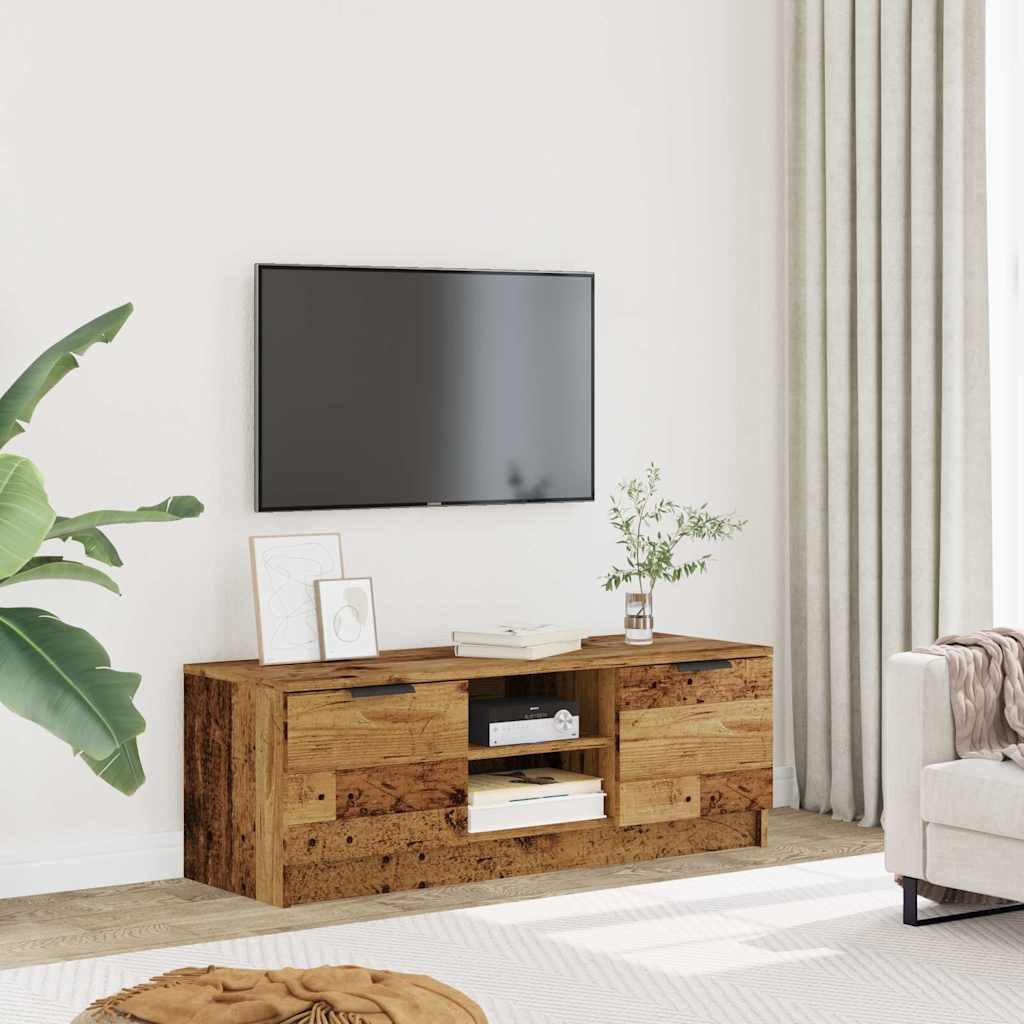 vidaXL TV-Schrank TV-Schrank Altholz-Optik 102x35x36,5 cm günstig online kaufen