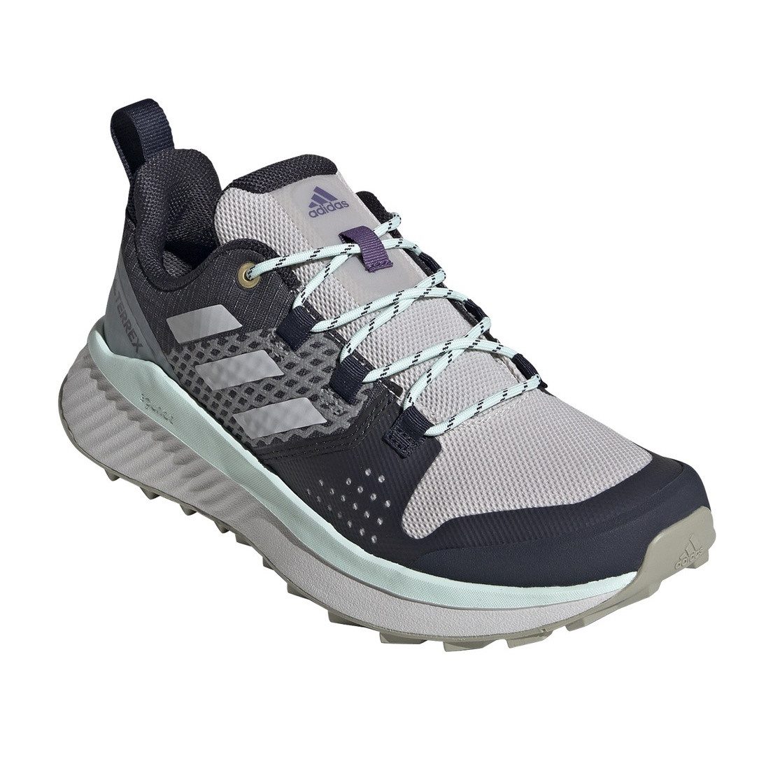 adidas Performance Wanderschuhe Terrex Folgian Hiker inkblau/grau Damen Laufschuh