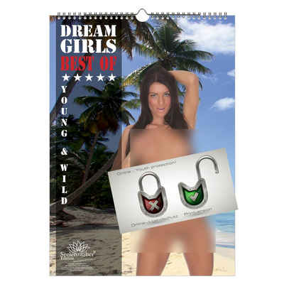 Seelenzauber ewige Kalender Sexy Girls DIN A3 Immerwährender Kalender Hochformat Erotik - Seelenza