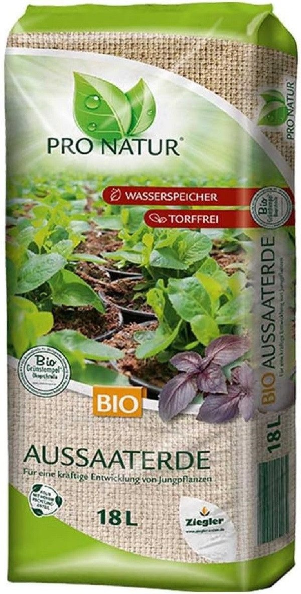 Blumenerde Pro Natur Bio Aussaaterde 18 L