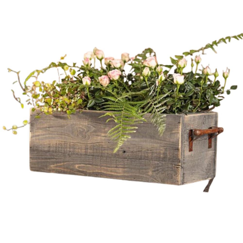 Home-trends24.de Blumenkasten Blumenkasten Pflanzkasten Holz Pflanzer günstig online kaufen