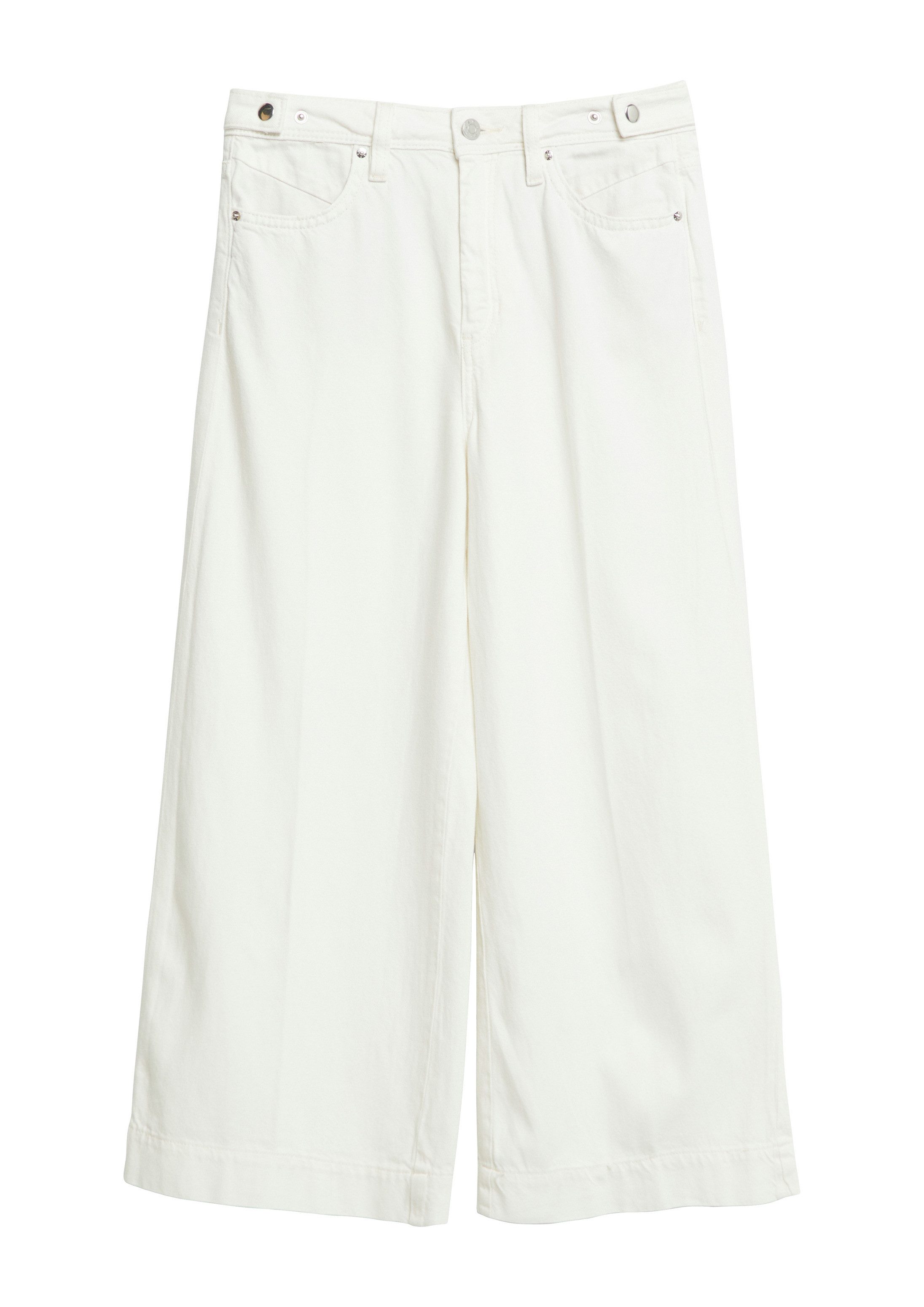 s.Oliver Weite Jeans Jeans-Hose SURI Culotte Jeans Suri / Regular Fit / High Rise / Wide Leg / Undyed