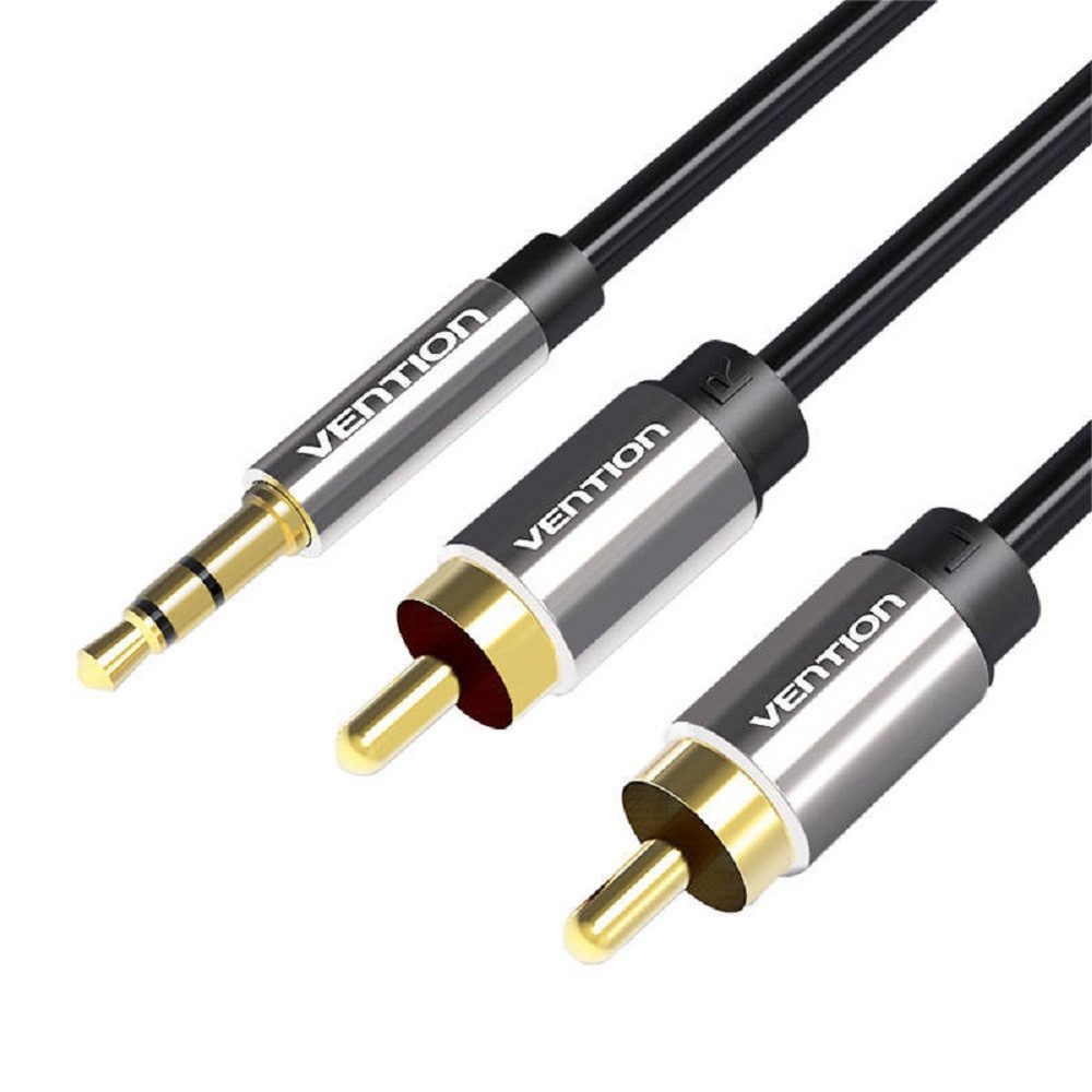 Audiokabel 2xRCA auf 3,5mm Audio-Kabel