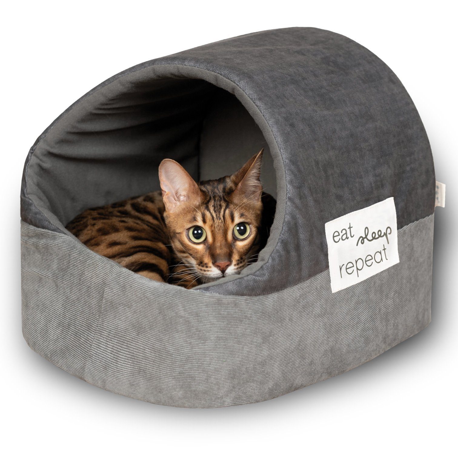 Tierbett KaraLuna Katzenhöhle I Katzenbett Hunde Kuschelhöhle Bett Höhle Katze