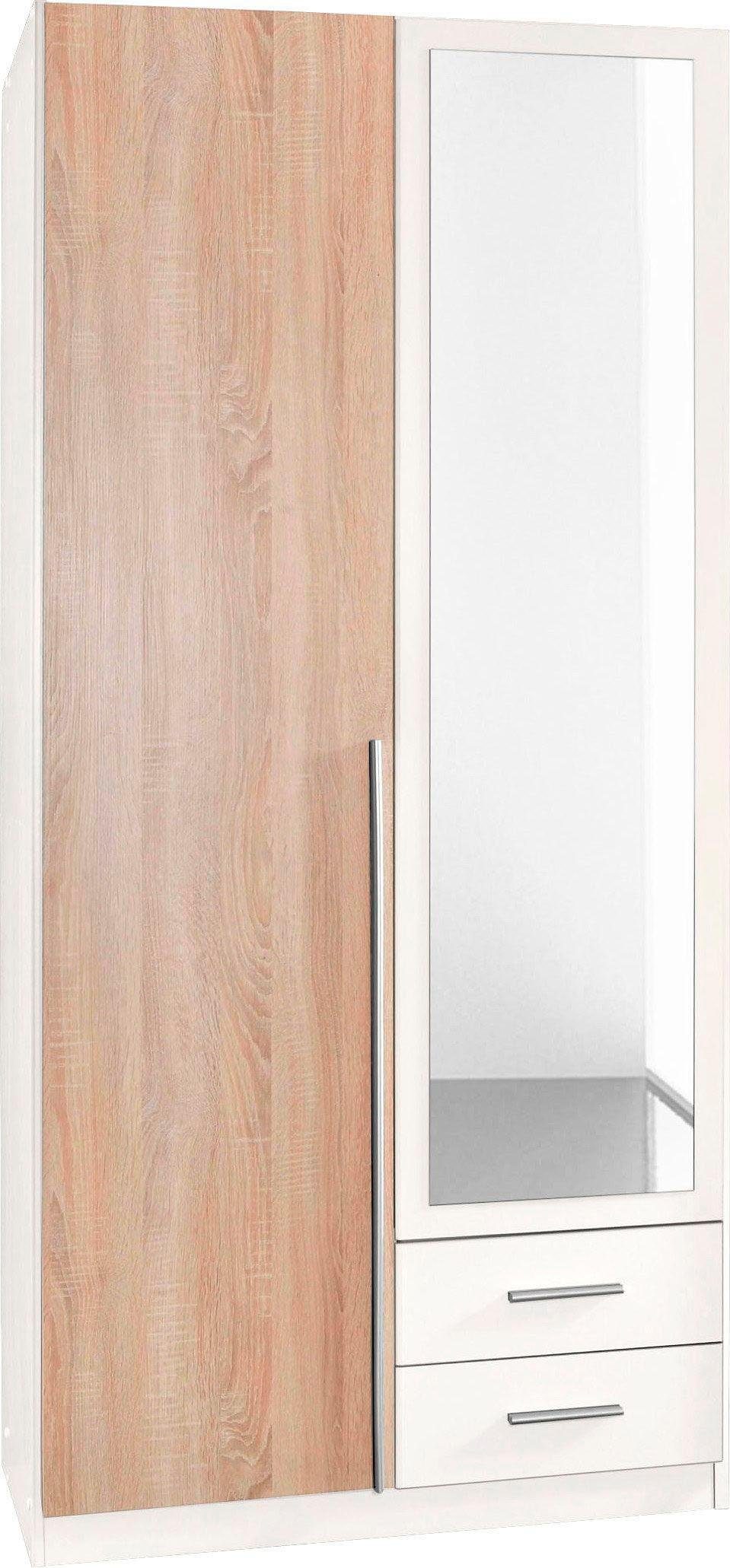 Wimex Drehtürenschrank Skate (2 Türen, 2 Schubladen, 1 Einlegeboden, 1 Klei günstig online kaufen