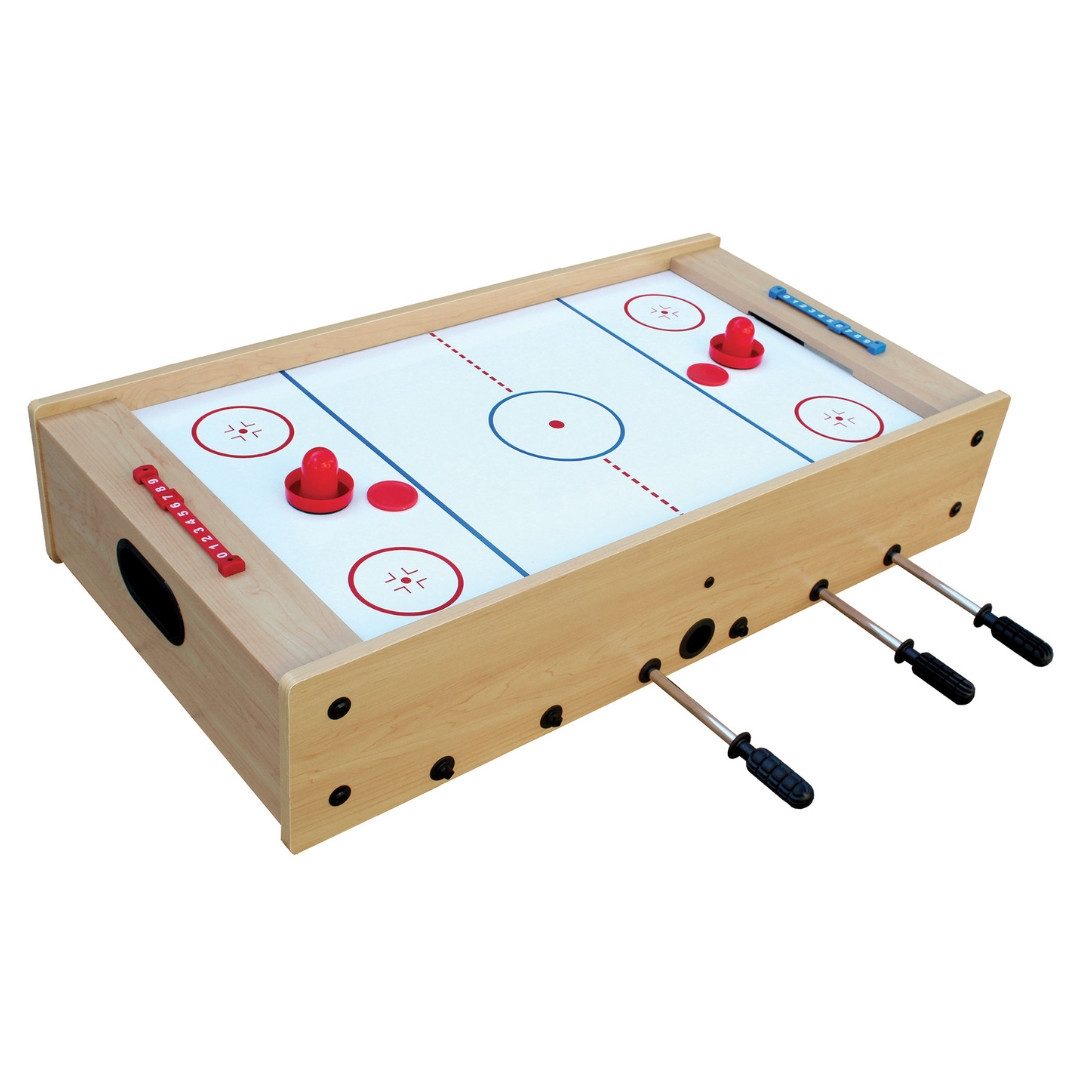 Garlando Mini-Tischkicker / Airhockey, "Big Fun 2 in 1"