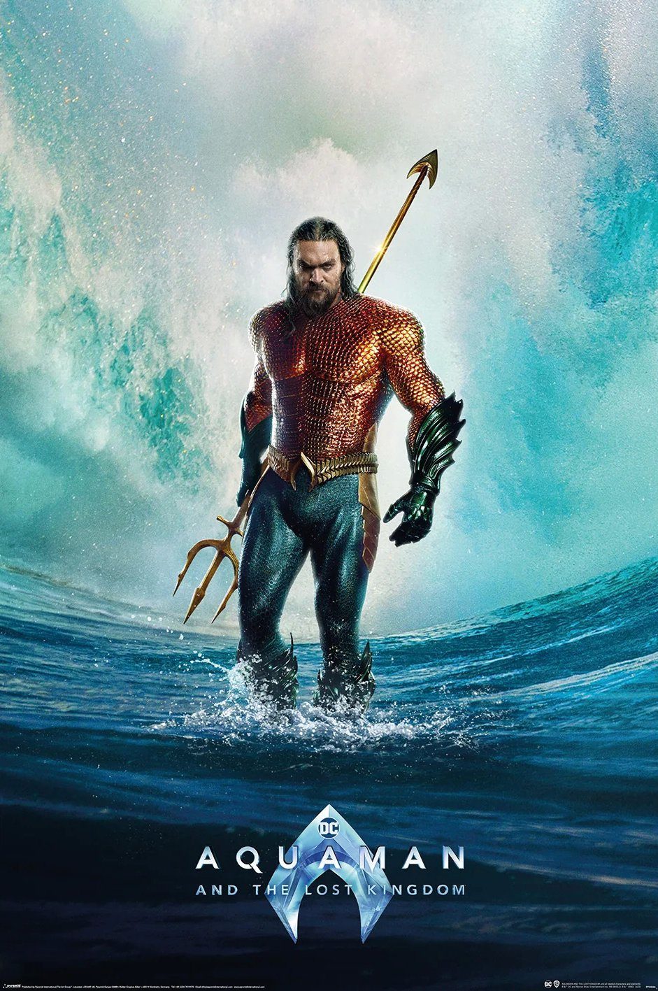 And Poster 91,5 Poster Aquaman 61 x cm The Lost Kingdom PYRAMID