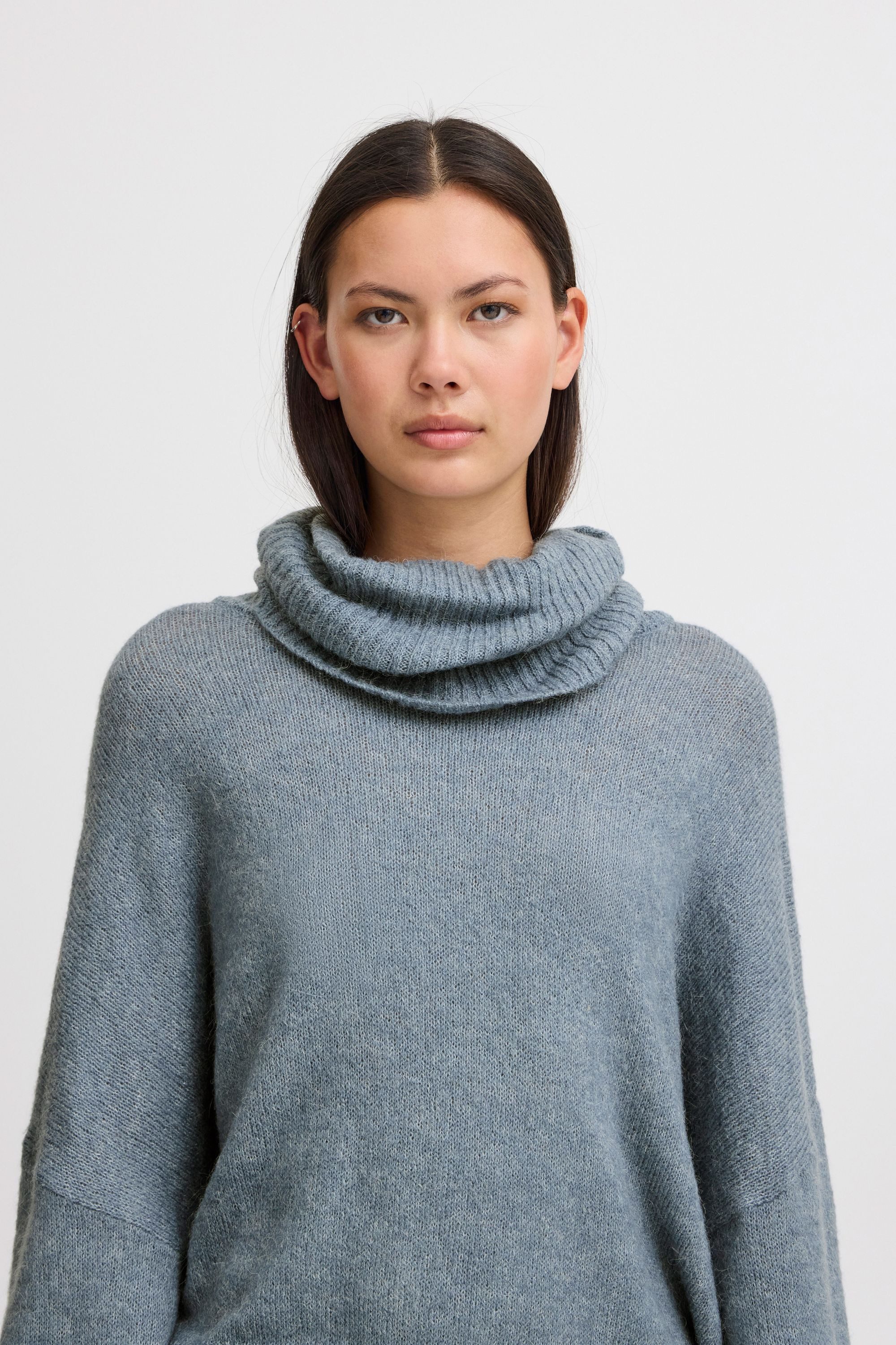 Ichi Strickpullover Rollkragenpullover günstig online kaufen