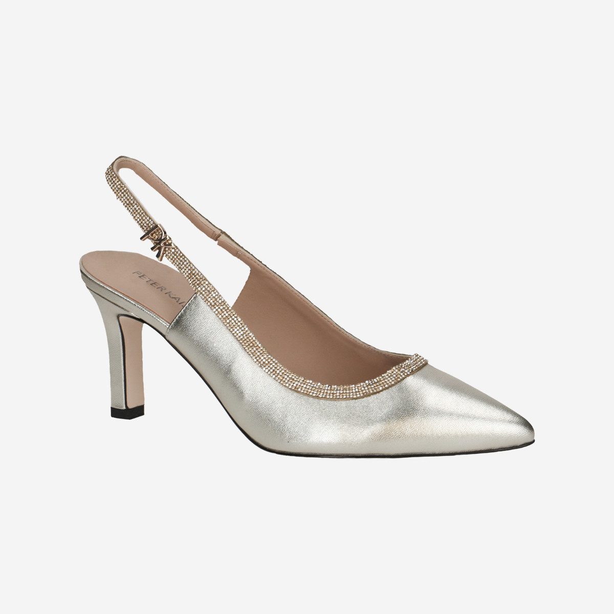 Peter Kaiser Peter Kaiser 79641 947, Peeptoes & Slingpumps, Gold, Damen Pee günstig online kaufen