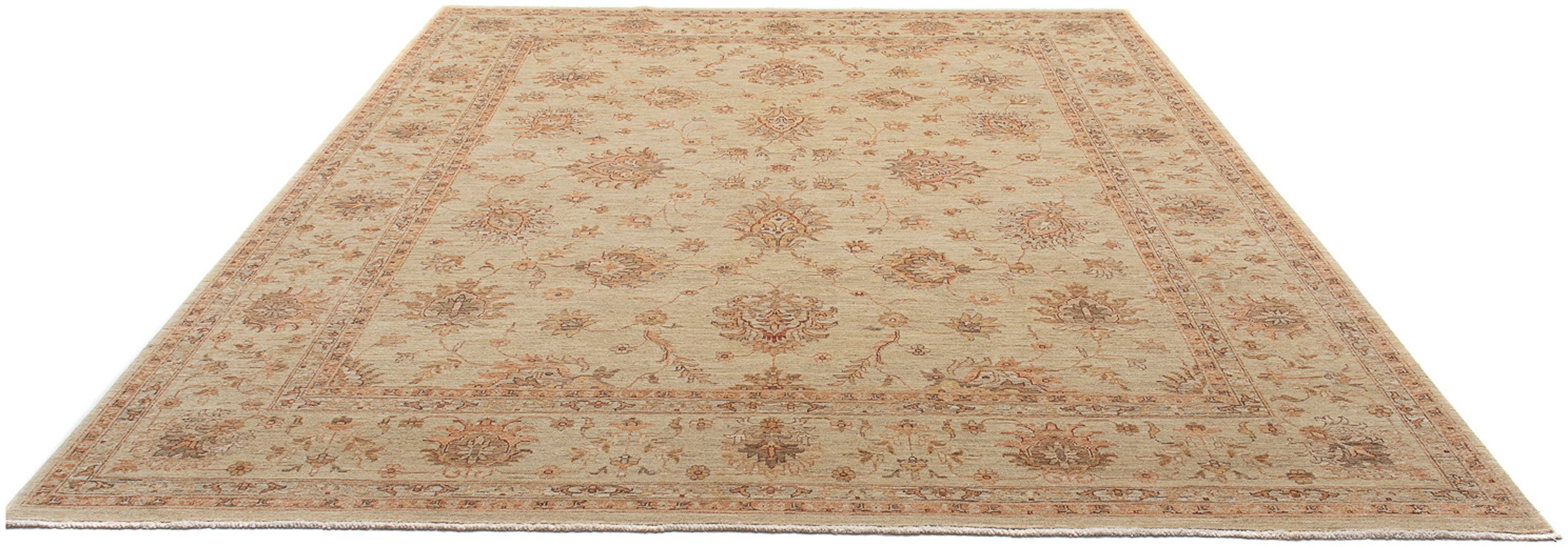 Orientteppich Ziegler - 293 x 244 cm - hellbraun, morgenland, rechteckig, Höhe: 6 mm, Wohnzimmer, Handgeknüpft, Einzelstück mit Zertifikat