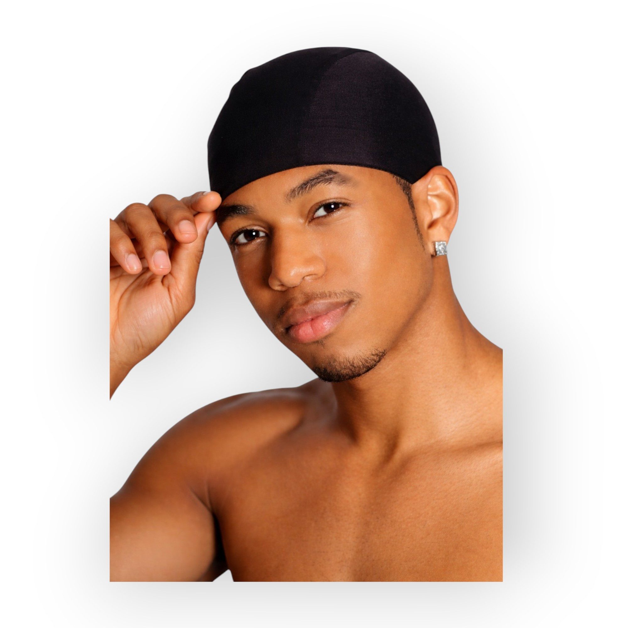 HC Haartrockenhaube Magic Spandex Dome Cap für Männer, hoher Tragekomfort, schützt Haare und Frisuren