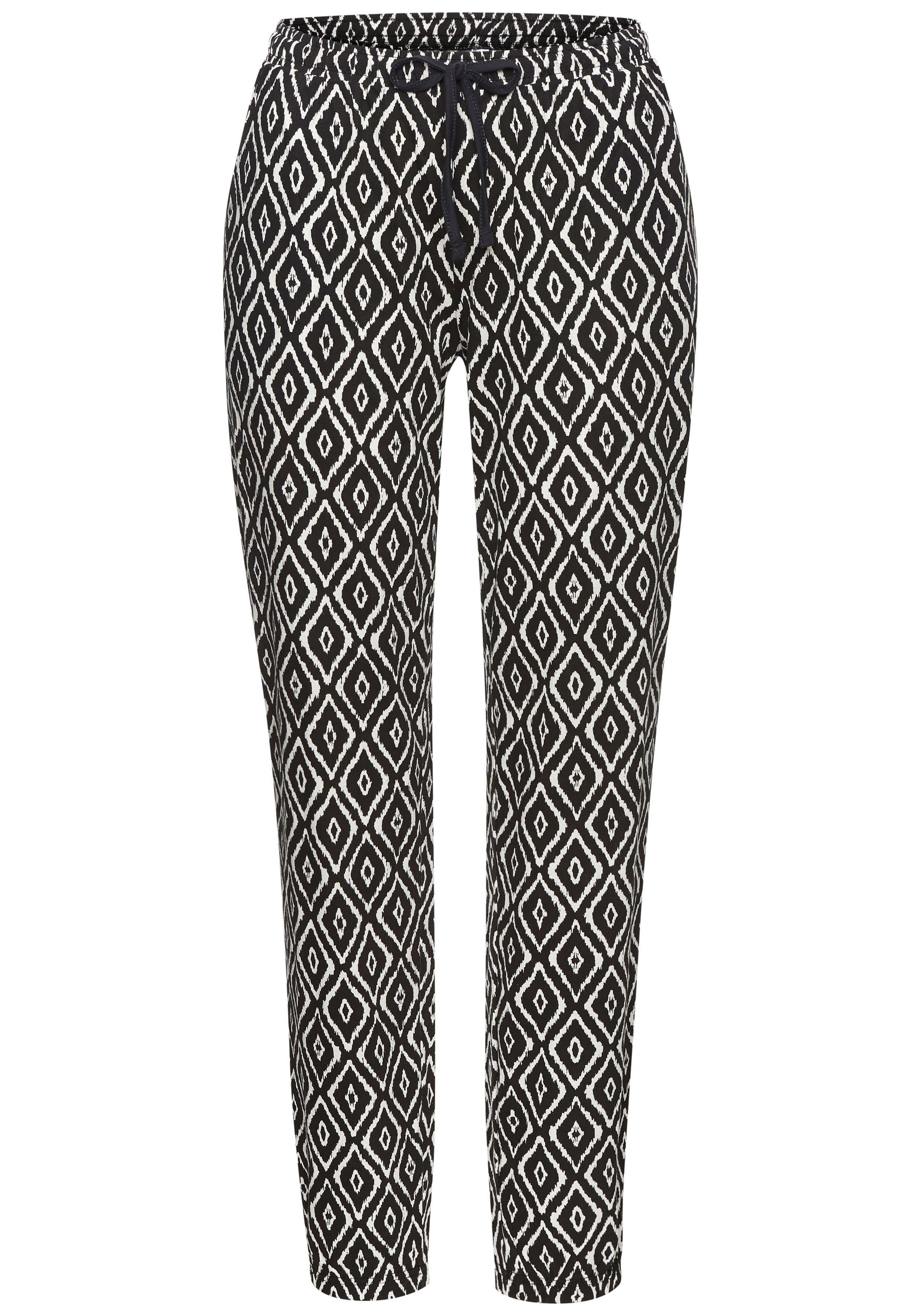 Vivance Dreams Pyjamahose mit elastischem Hosensaum günstig online kaufen