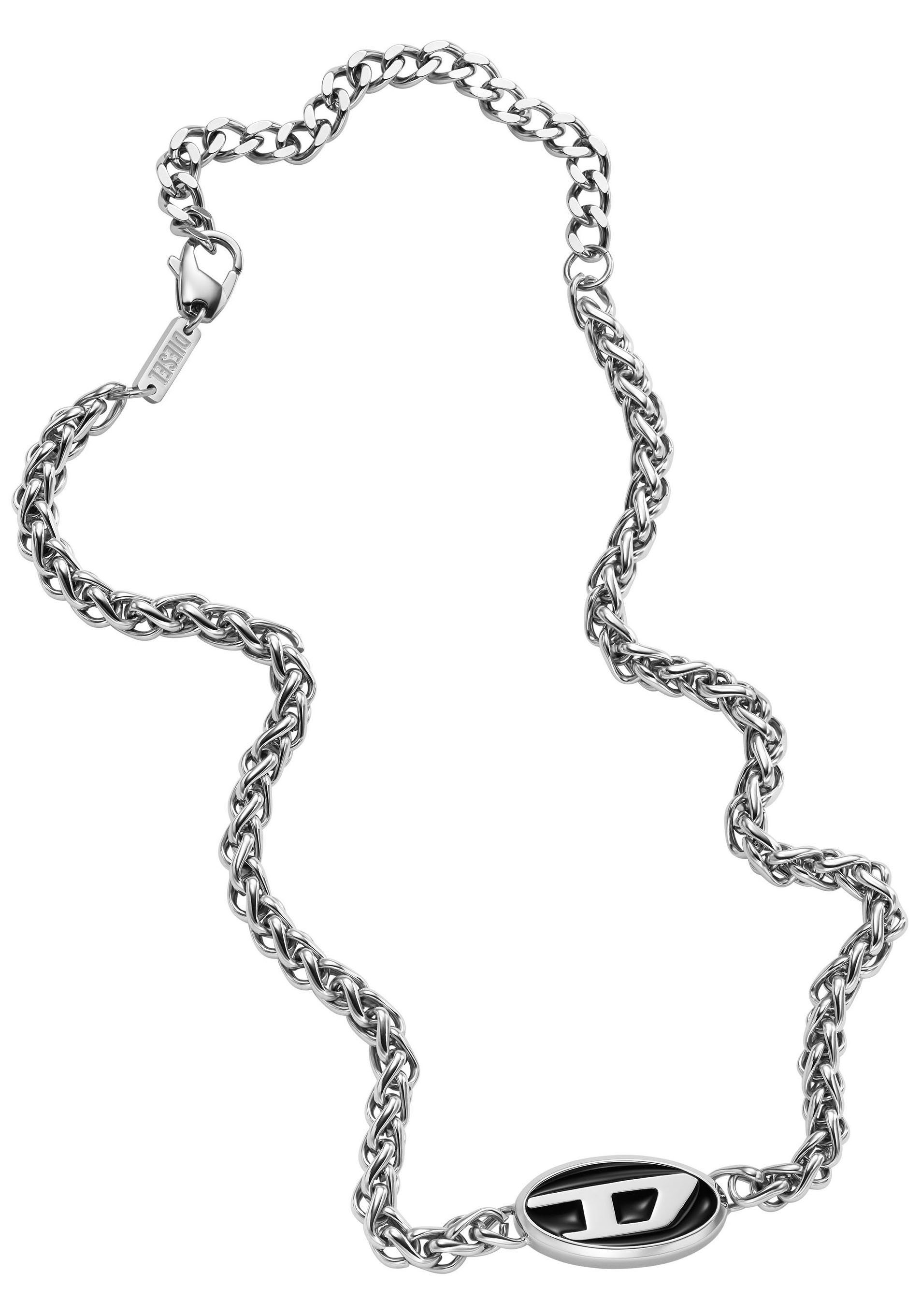 Diesel Kette mit Anhänger Schmuck Edels...