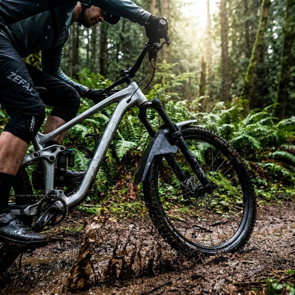 Zefal Schutzblech Zéfal Spritzschutz Deflector Lite Front schwarz für 26 bis 29 Zoll