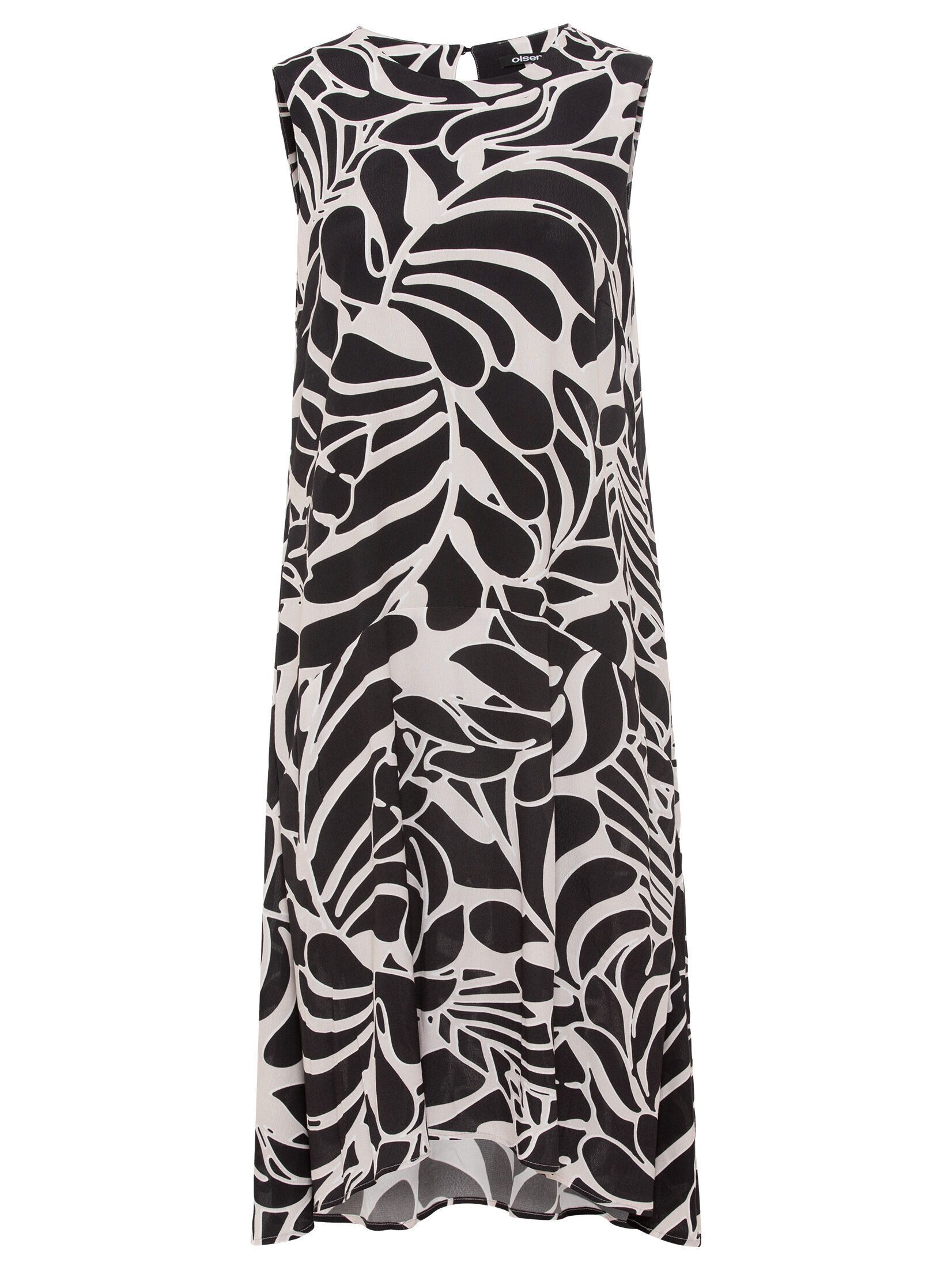 Olsen A-Linien-Kleid (1-tlg) mit Schlitz und günstig online kaufen