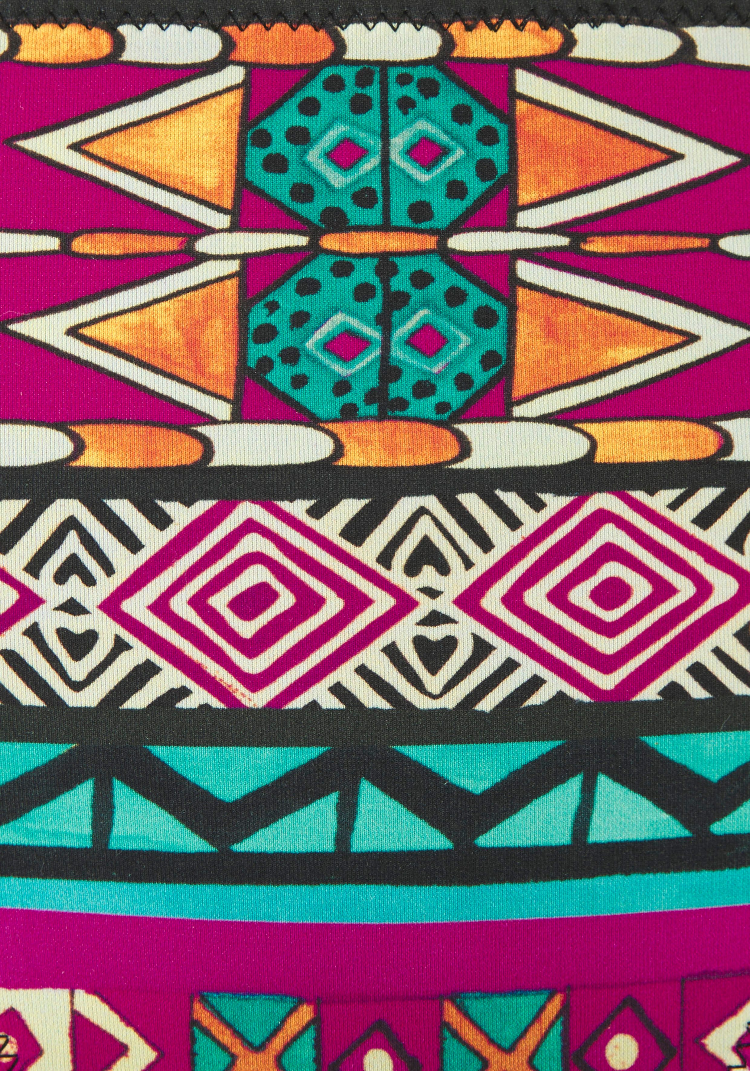 Buffalo Triangel-Bikini mit farbenfrohen Design