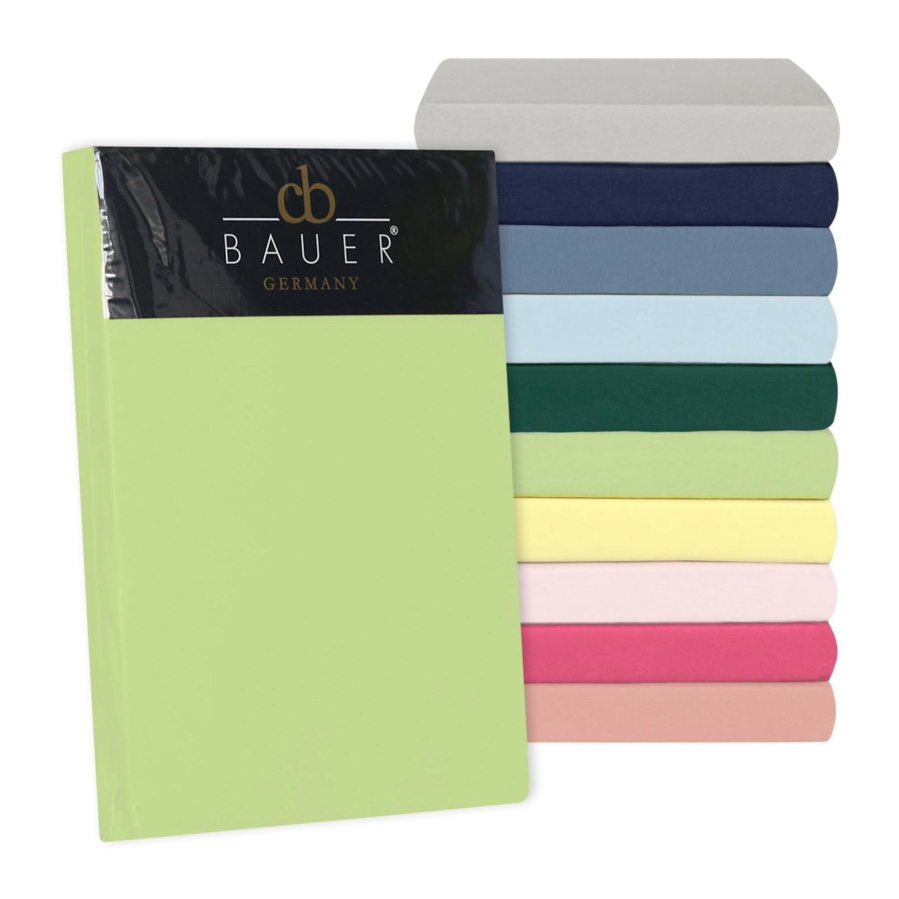 Curt Bauer Spannbettlaken, Mako Satin, (1 Stück) günstig online kaufen