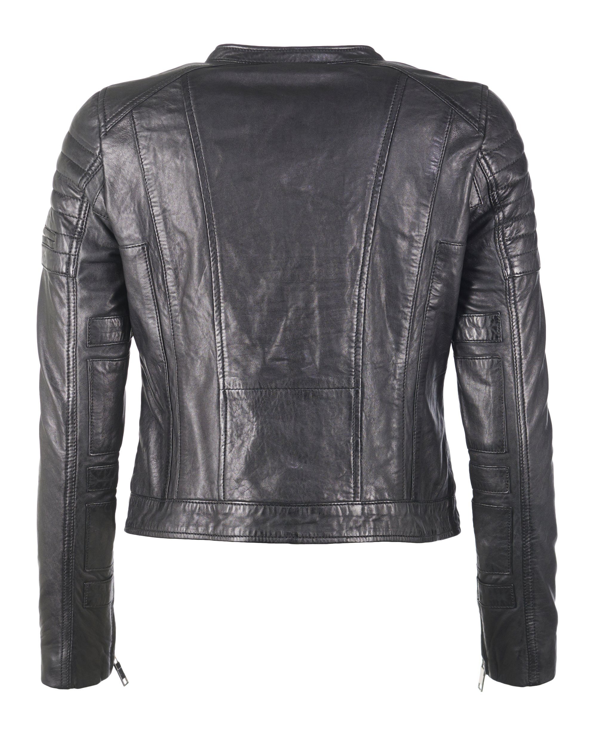 black Maze Lederjacke Nebraska