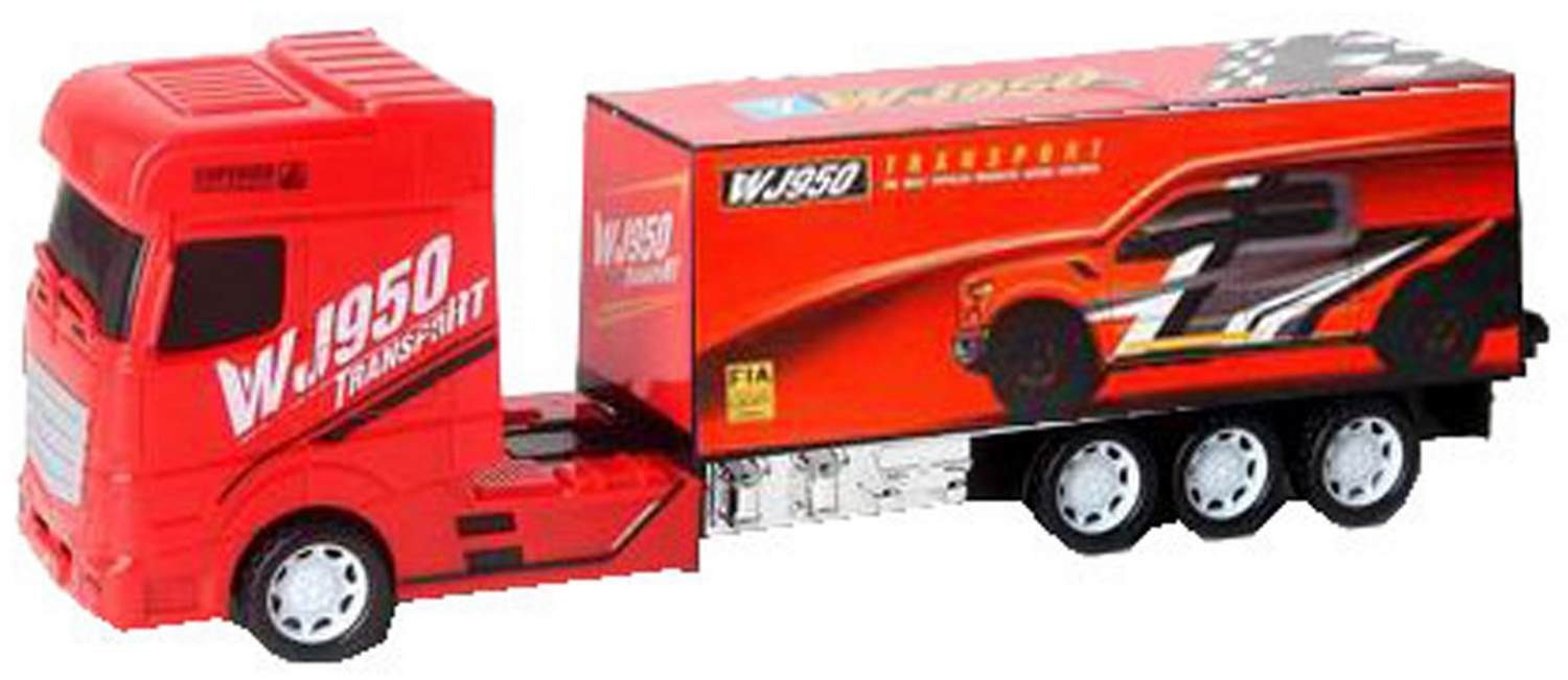Diakakis Spielzeug-Transporter Lastwagen 65cm Hauben LKW mit
