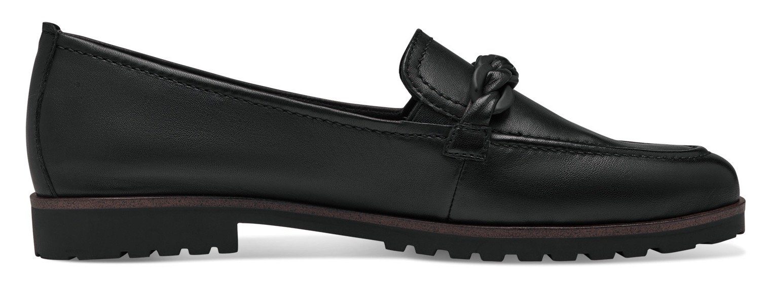 Tamaris Loafer Chunky Slipper, Business Schuh mit trendiger Flechtkette