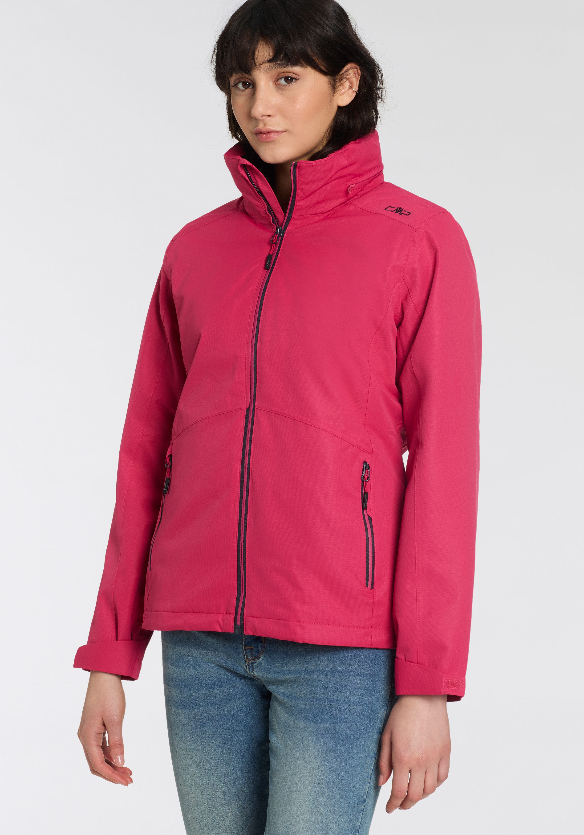 3-in-1-Funktionsjacke WOMAN JACKET ZIP HOOD DETACHBLE INN