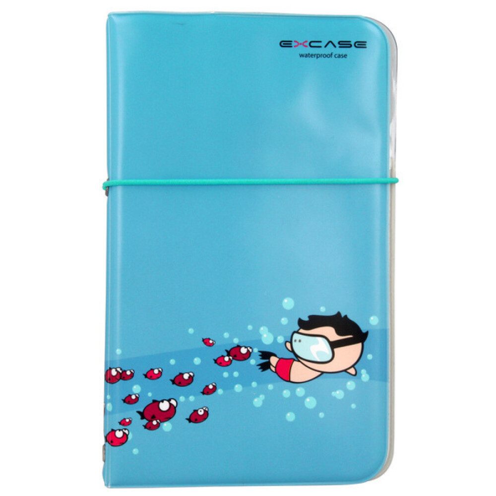 Handytasche Wasserdichte Handyhülle für Smartphone Abnehmbares Umhängeband Schutz (Wallet Case)