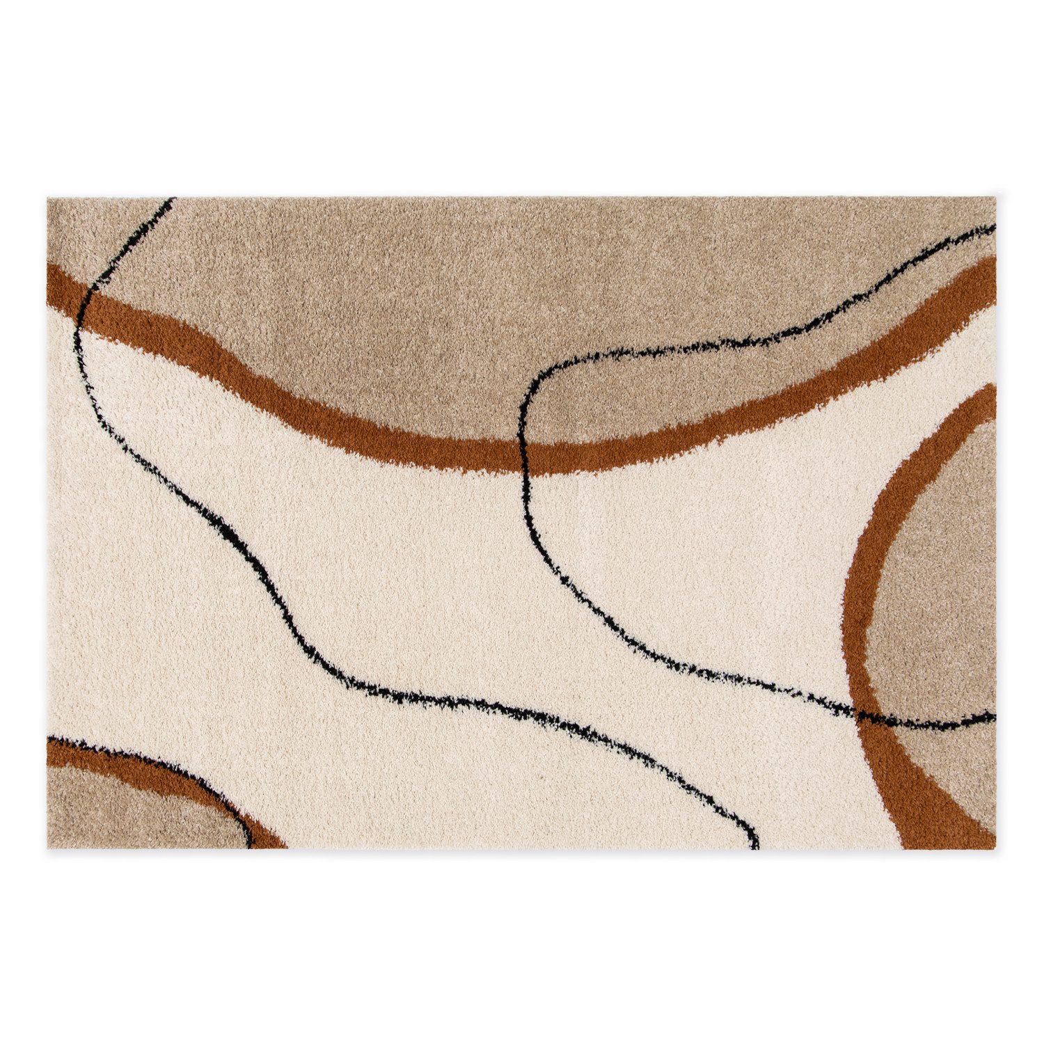 DomDeco Hochflor-Teppich Hochflorteppich Momo und Lunor, Schlafzimmerteppic günstig online kaufen