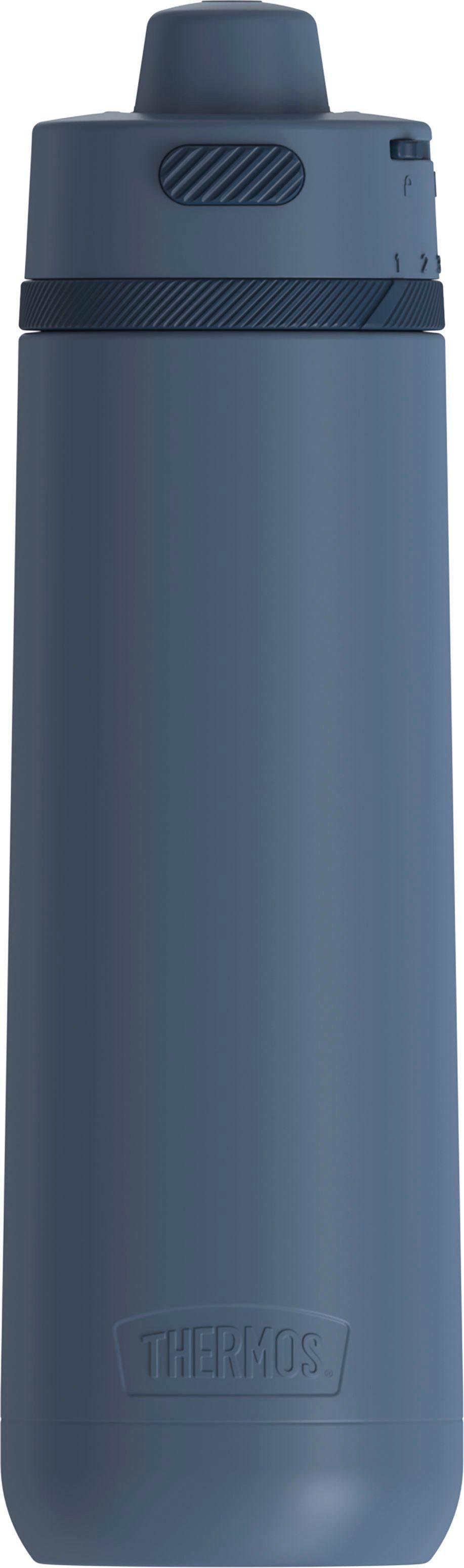 THERMOS Thermobehälter GUARDIAN Edelstahl, mat 0,7 Silikon, BOTTLE, (1-tlg), lake L blue