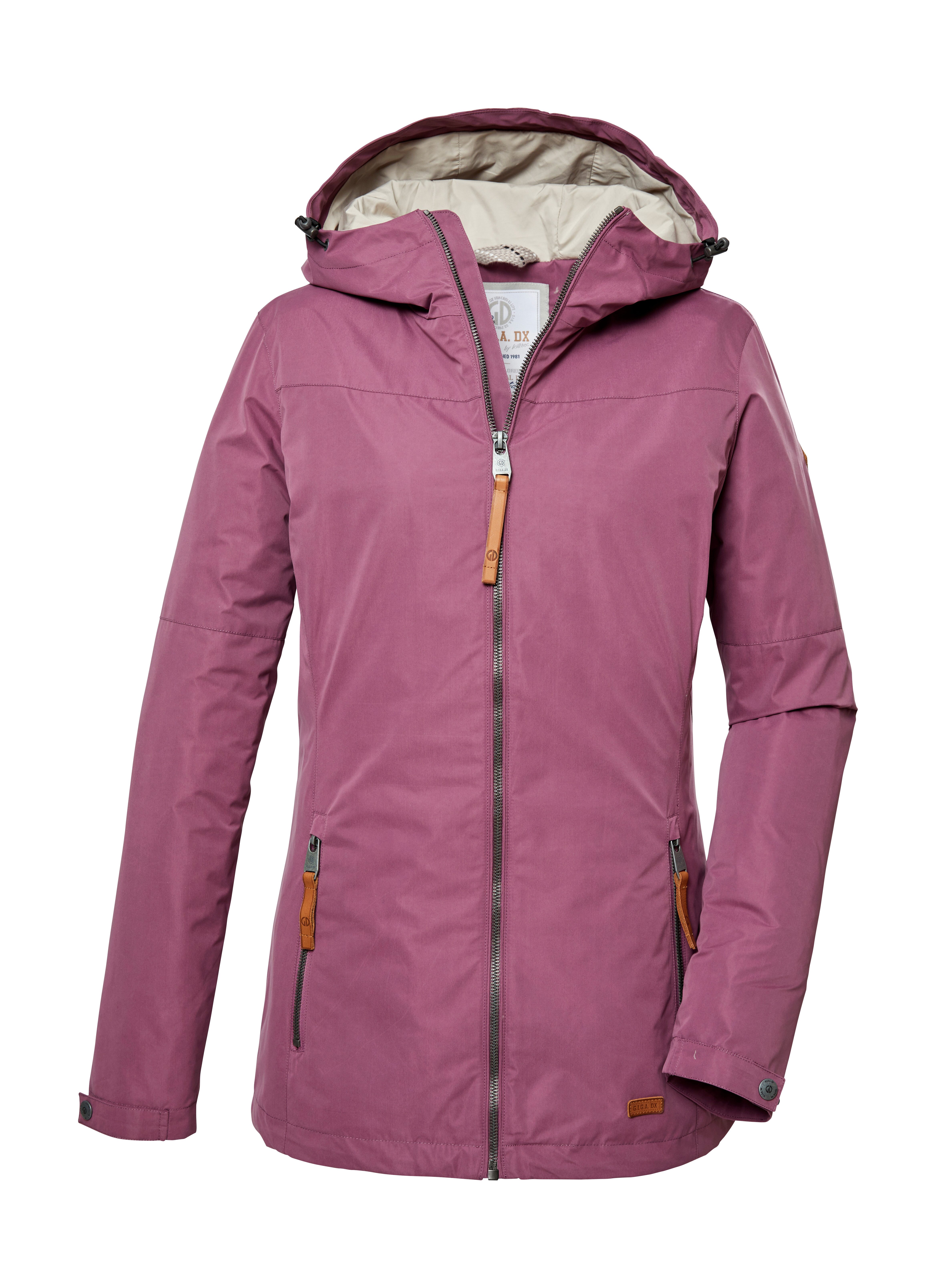 G.I.G.A. DX by killtec Funktionsjacke GS 18 WMN JCKT Wasserabweisende Jacke mit Kapuze, Kinnschutz und viel Stauraum