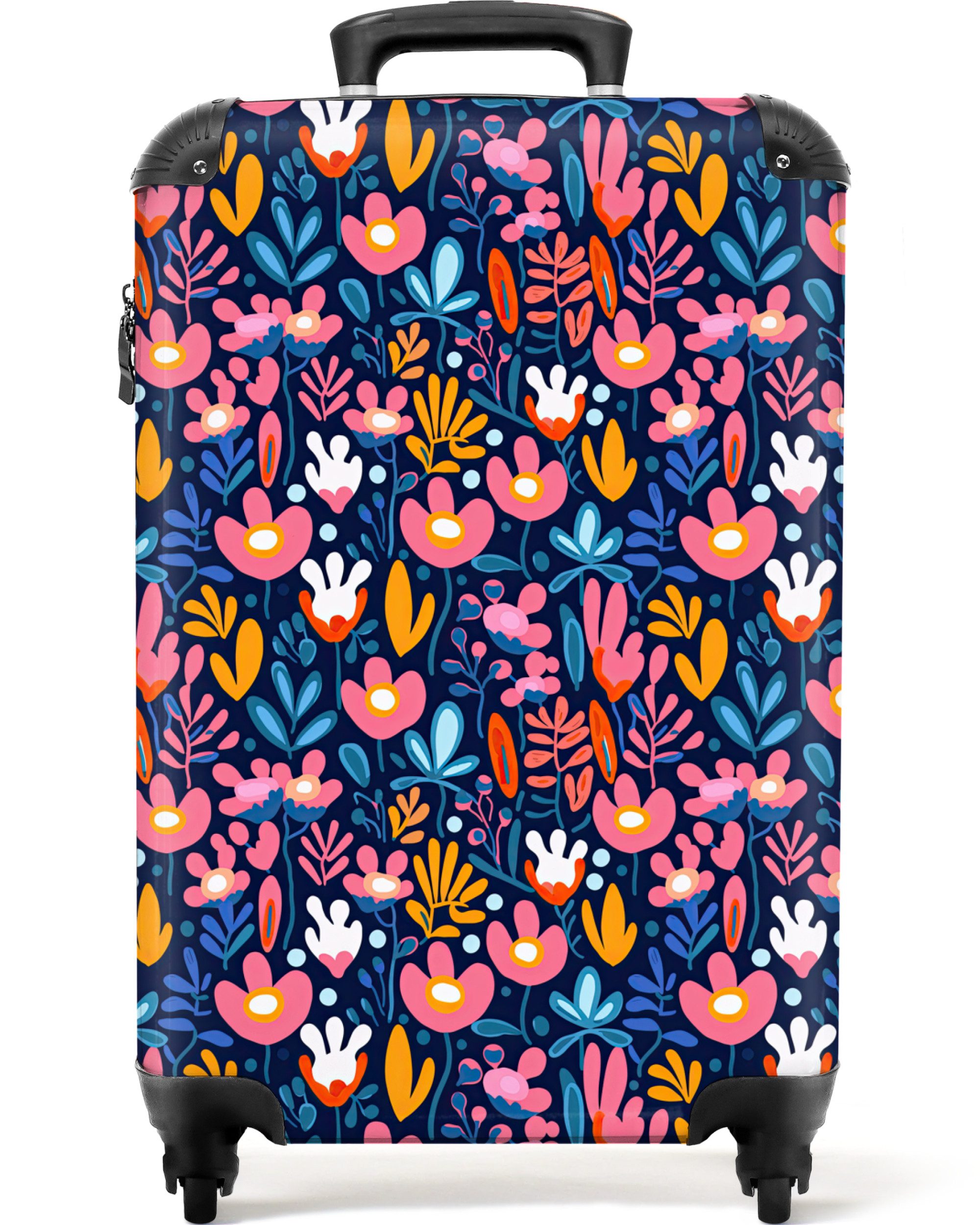NoBoringSuitcases.com© Hartschalen-Trolley Blumen - Pflanzen - günstig online kaufen