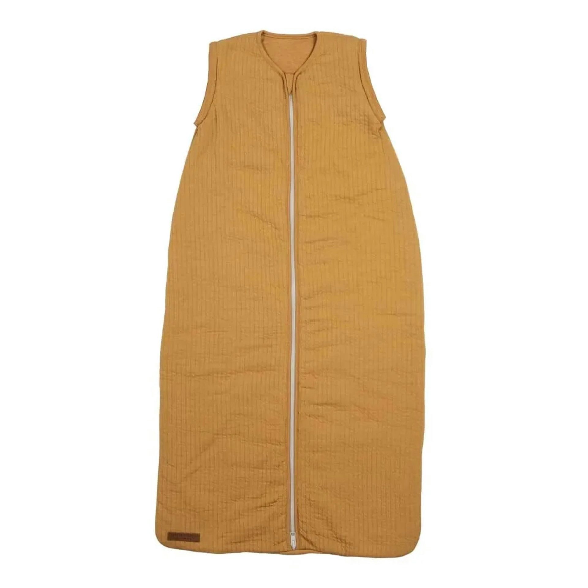 LITTLE DUTCH Babyschlafsack Sommer Schlafsack uni ocker "Pure Ochre", Größe: 90 cm