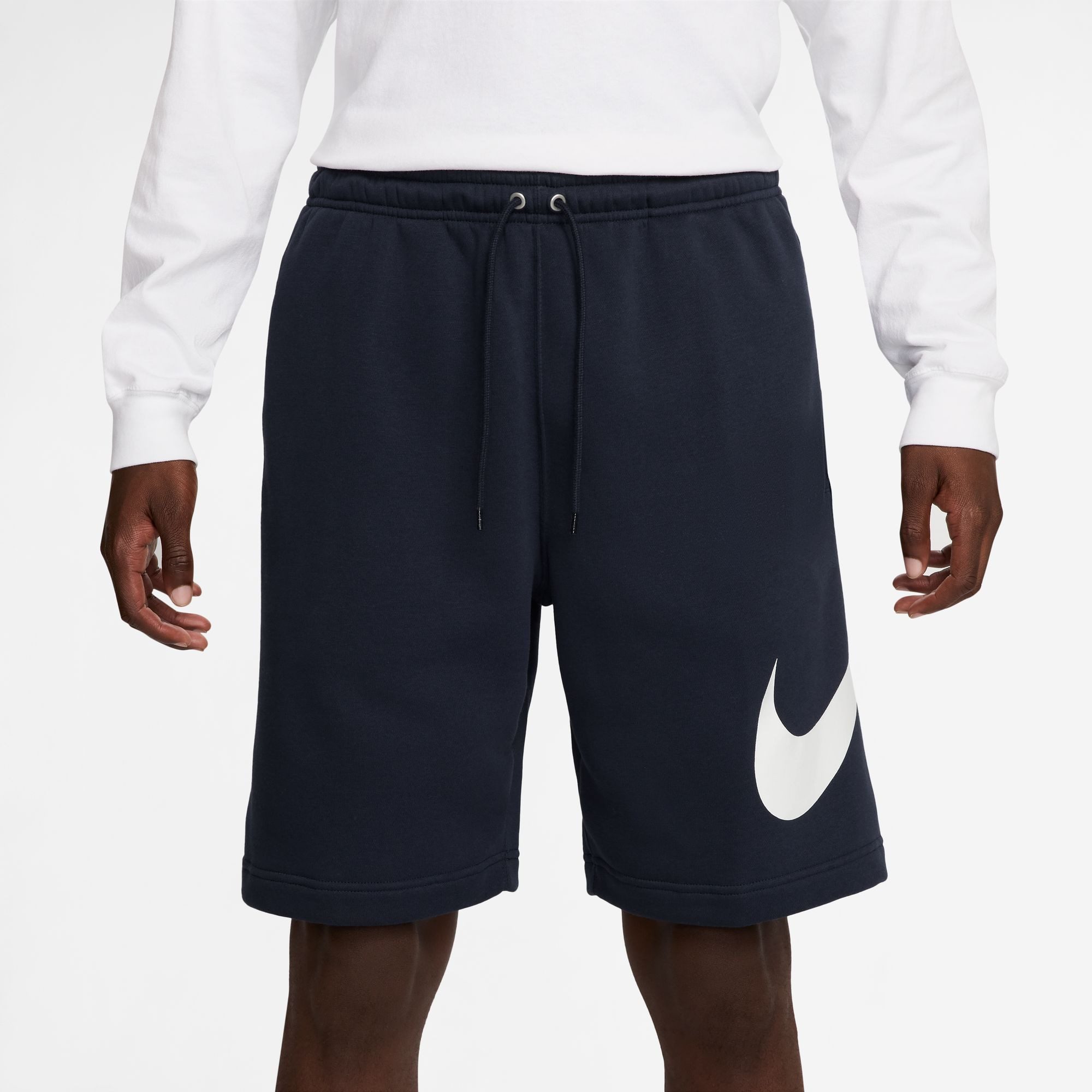 Nike Sportswear Shorts M NK CLUB BB SHORT GX Shorts-Schnitt, aus Baumwolle und Polyester, mit Kordelverschluss