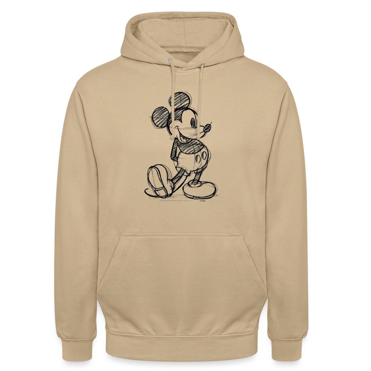Spreadshirt Hoodie Mickey & Minnie Zeichnung Unisex Hoodie (1-tlg)