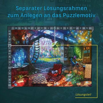 Kosmos Puzzle EXIT, Das Puzzle, Das verborgene Atelier, 500 Puzzleteile, Made in Germany