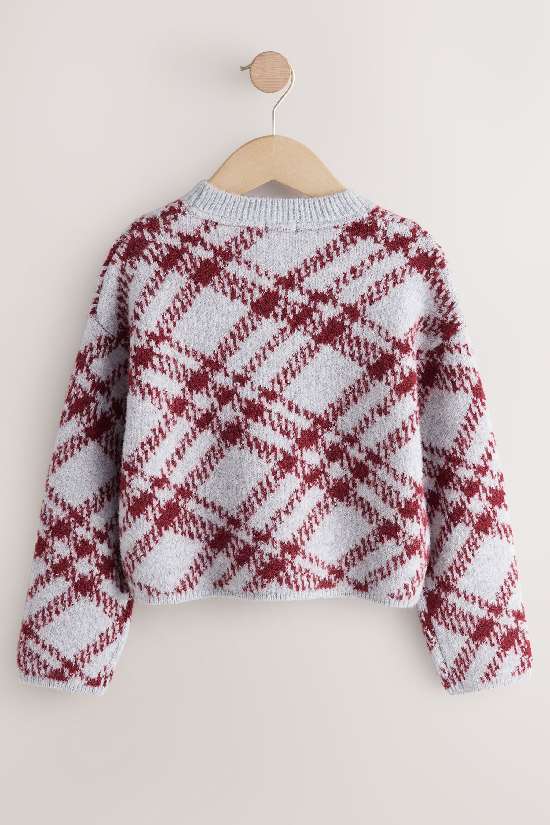 Next Strickpullover Pullover im Schottenkaro (1-tlg)