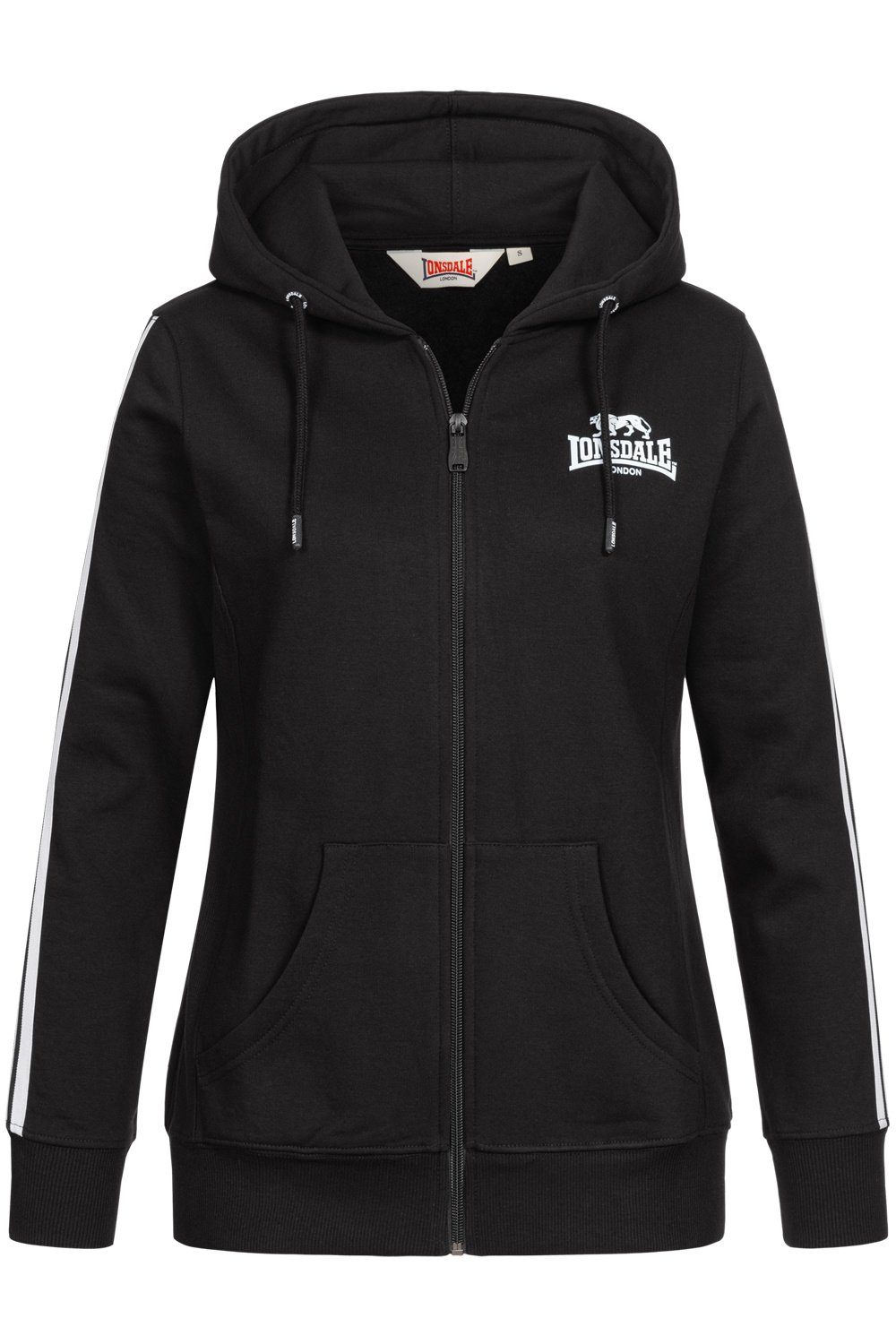 Zip Lonsdale Hoodie Sweater Windygates Lonsdale Damen