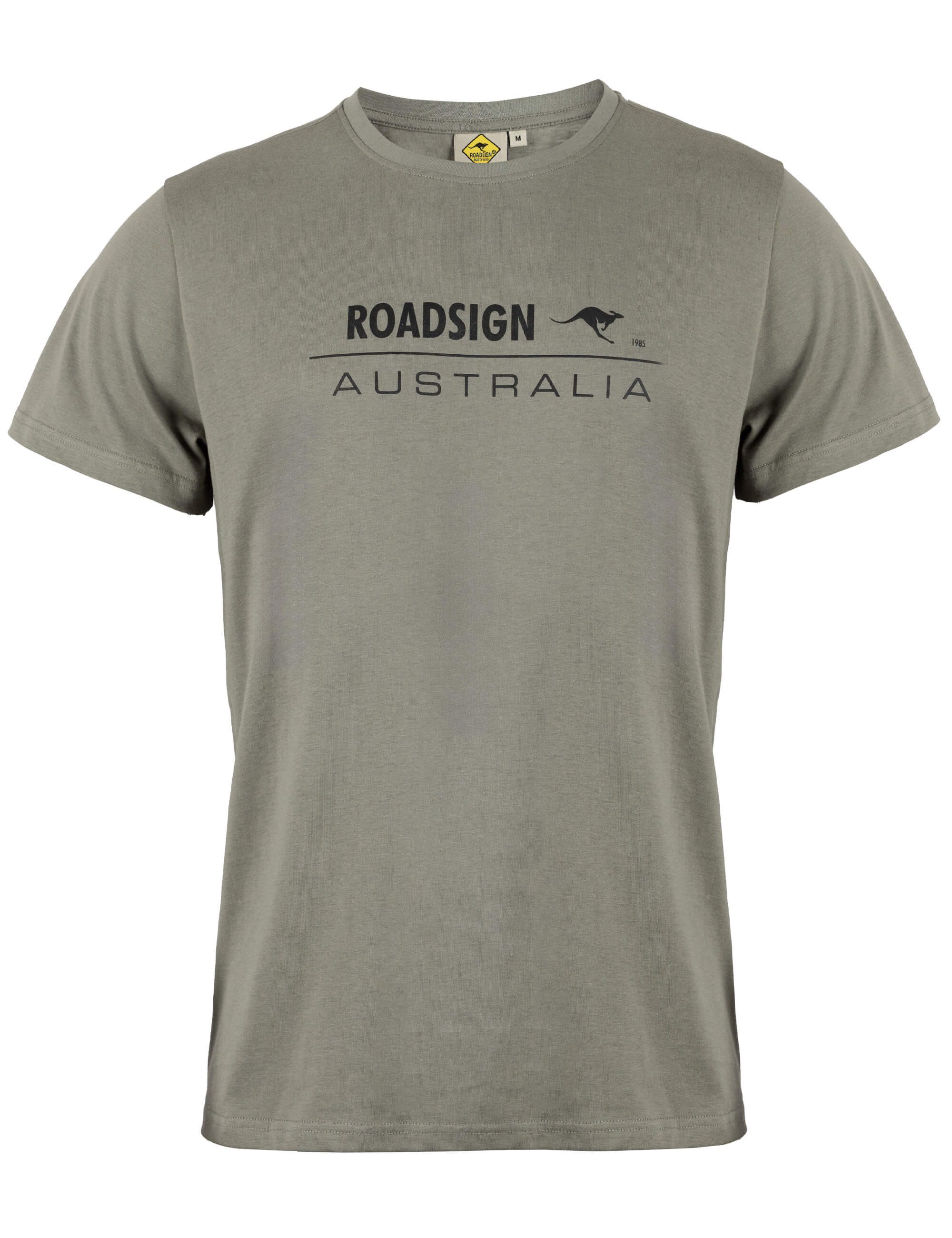 ROADSIGN australia T-Shirt Signature 85 (1, 1-tlg., 1) mit dezentem Schriftzug, zeitloses Design, aus angenehmer Baumwolle