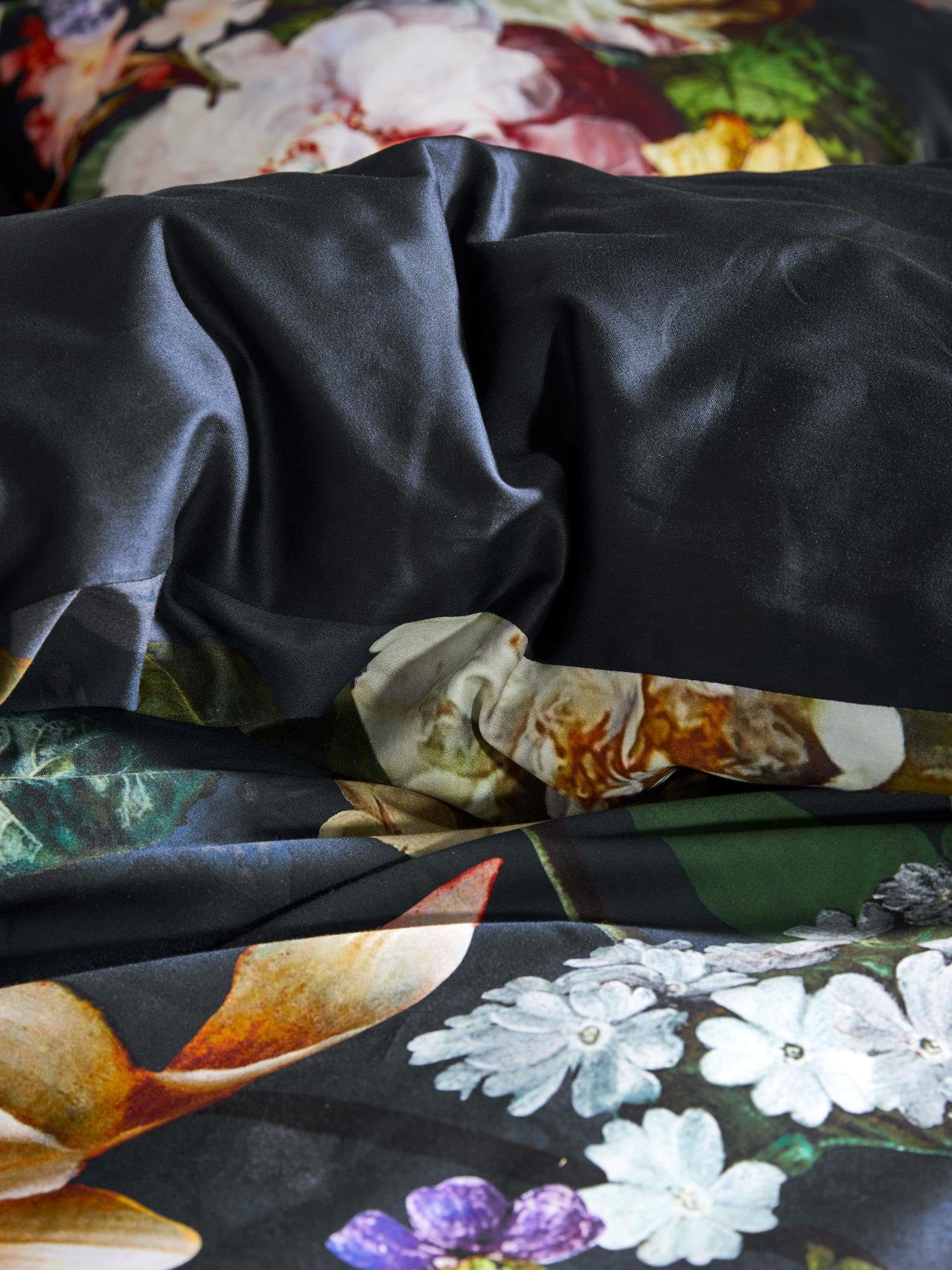 Essenza Bettwäsche Fleur, Satin, 2 teilig, mit floralem Muster