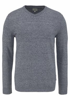 Jack & Jones V-Ausschnitt-Pullover JJEBASIC KNIT V-NECK