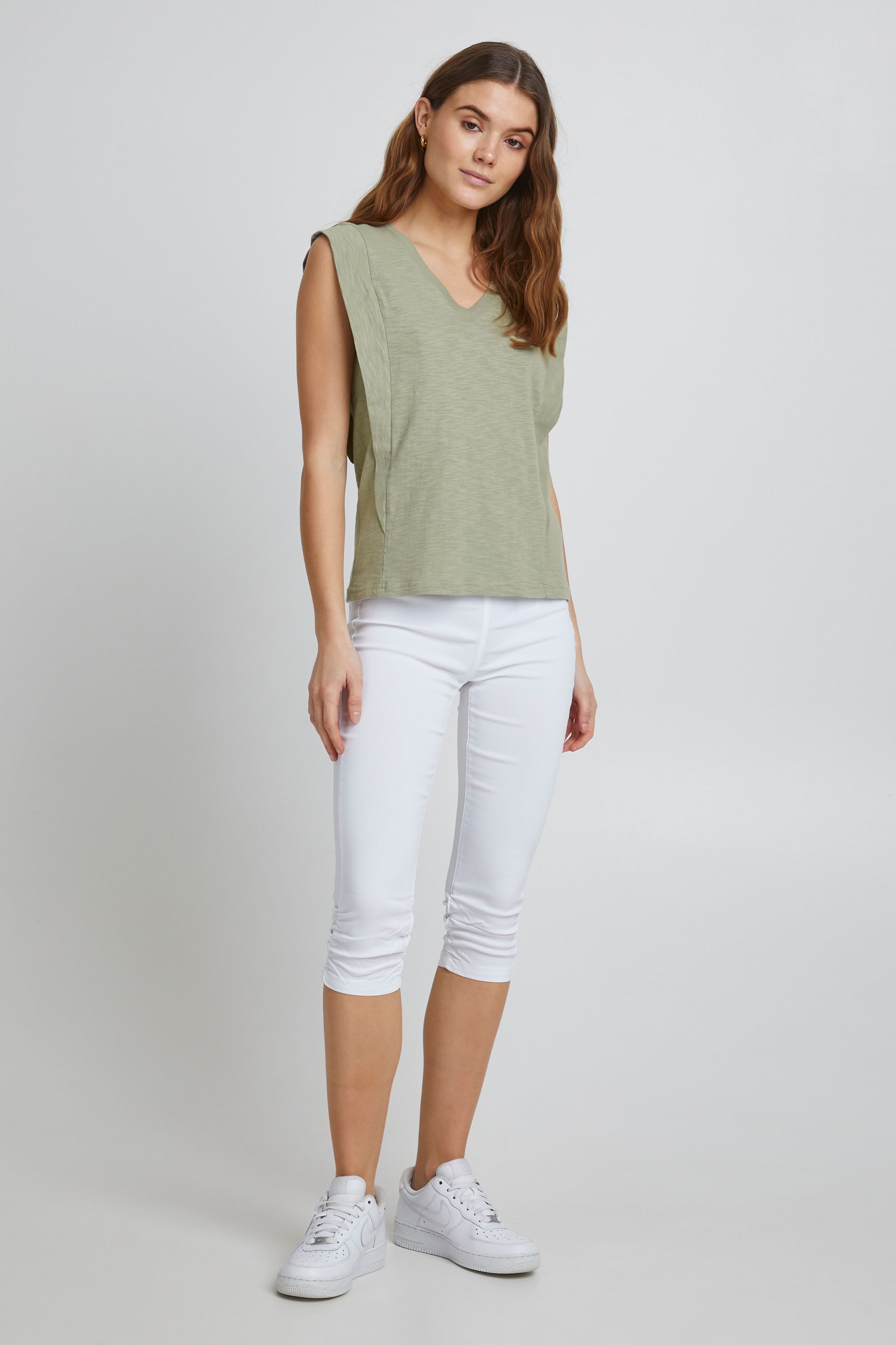 b.young Shirttop BYTELLA V NECK TSHIRT günstig online kaufen