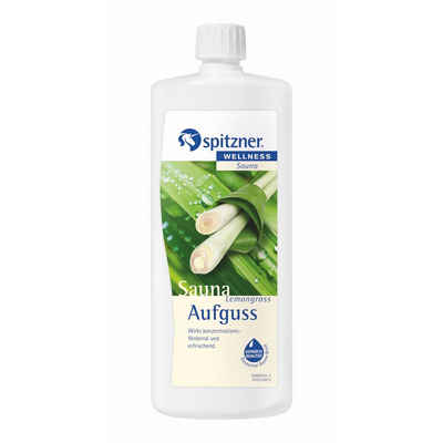 Spitzner Aufgusskonzentrat Spitzner Saunaaufguss Lemongrass 1 Liter (1000 ml) Konzentrat 8850079