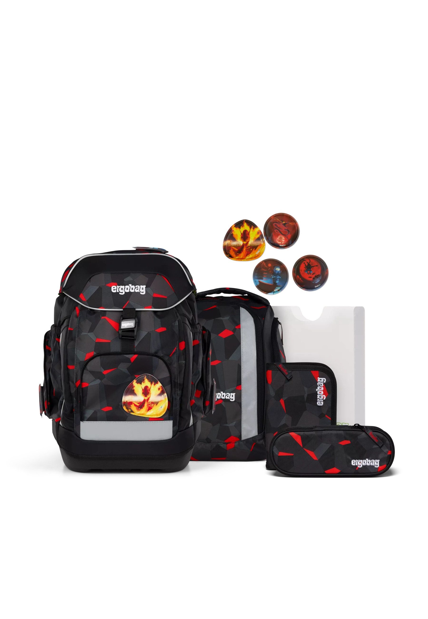 ergobag Ранці maxi Set (6-tlg., 6-teiliges Set)