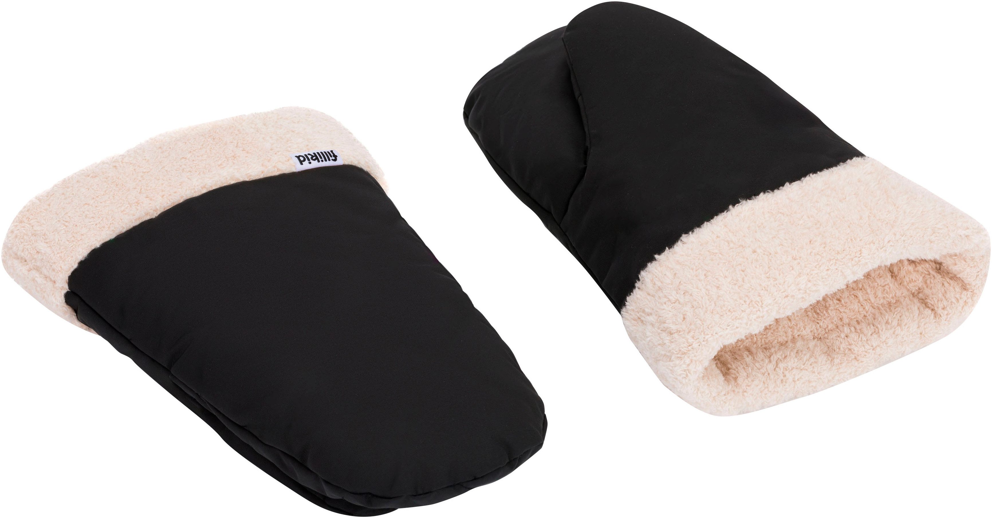 Fillikid Грелки для рук на коляску Nuuk Teddy, (Set, 2-St)
