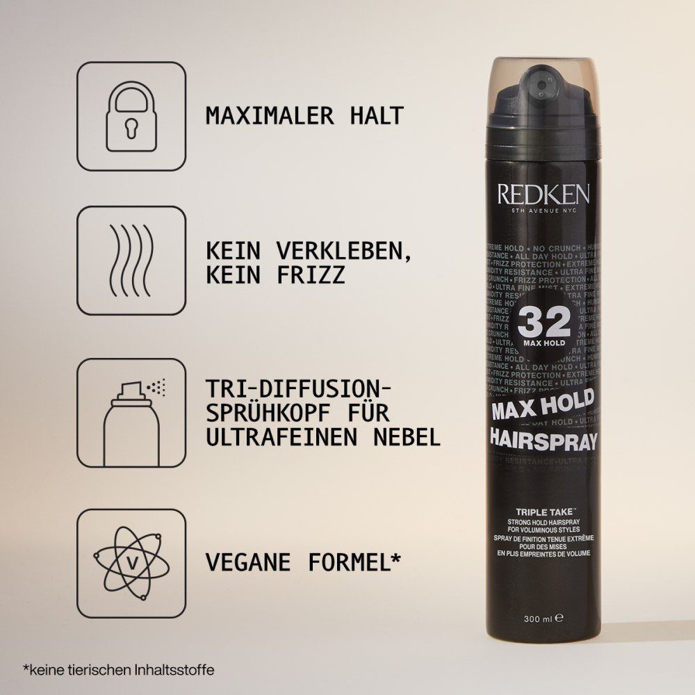 Redken Haarpflege-Spray Styling Max Hold Haarspray 300 ml